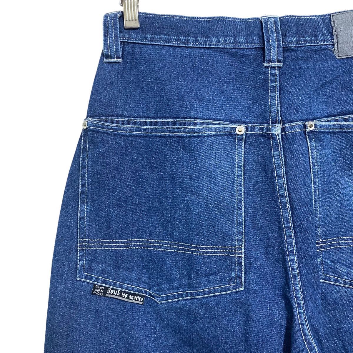 Vintage Vintage LA SOUL Denim Baggy Pants Size US 31 - 9 Thumbnail