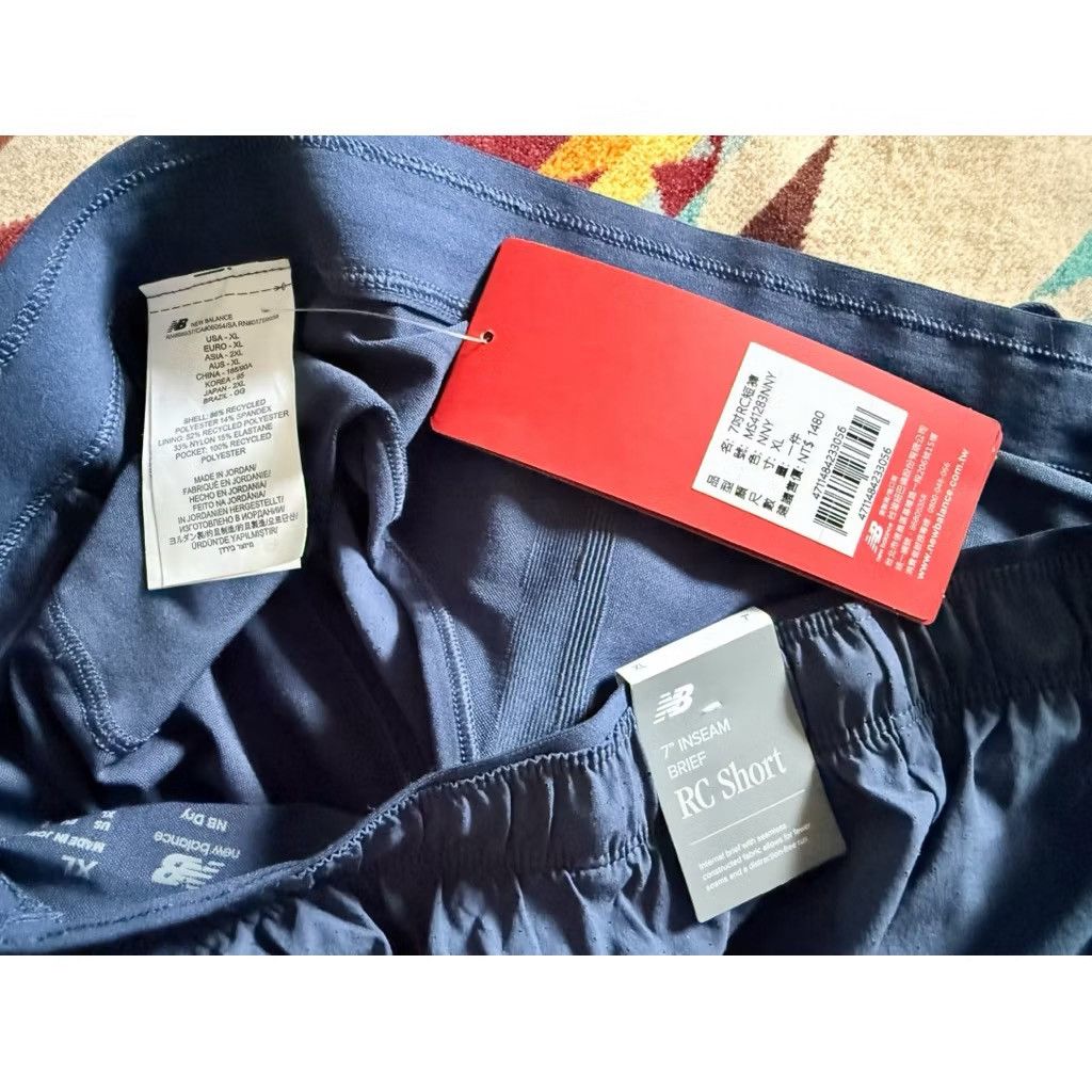 New Balance Men’s New Balance RC 7” Brief Running Shorts Sz XL NWT Size US 34 / EU 50 - 6 Thumbnail