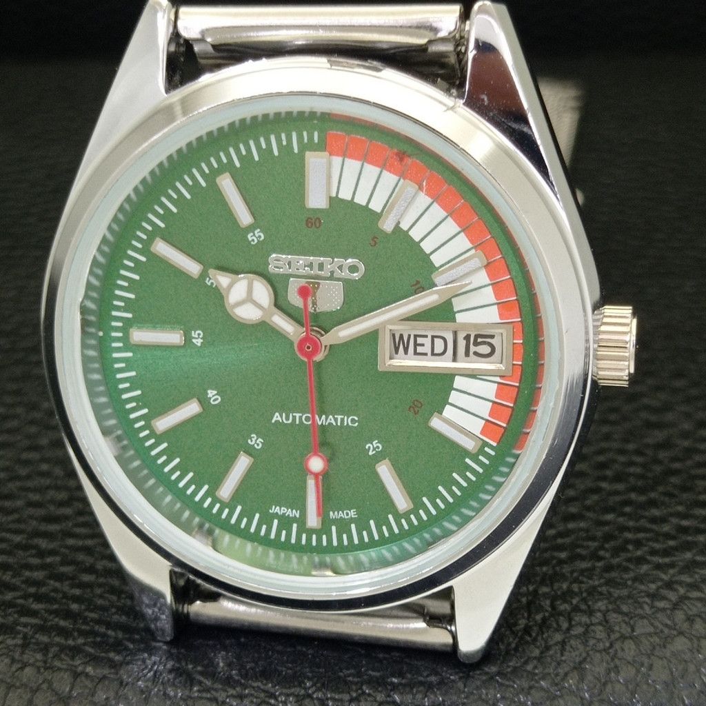 Seiko REFURBISHED VINTAGE SEIKO 5 AUTO JAPAN MENS WATCH a440723 Size 38 - 3 Thumbnail
