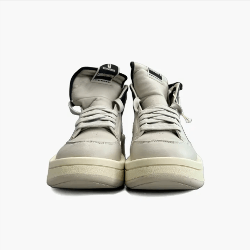 Rick Owens Rick Owens mid-top sneakers black and white Size US 11.5 / EU 44-45 - 4 Thumbnail
