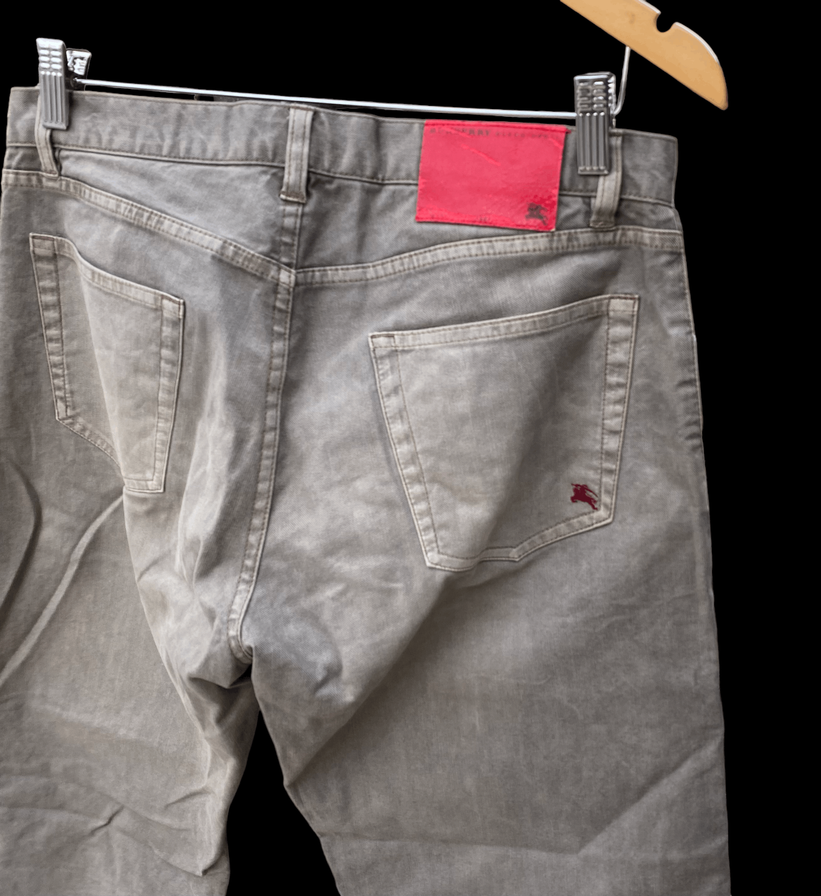 Burberry Burberry Black Label Small Logo Khakis Office Pants Size US 31 - 5 Thumbnail