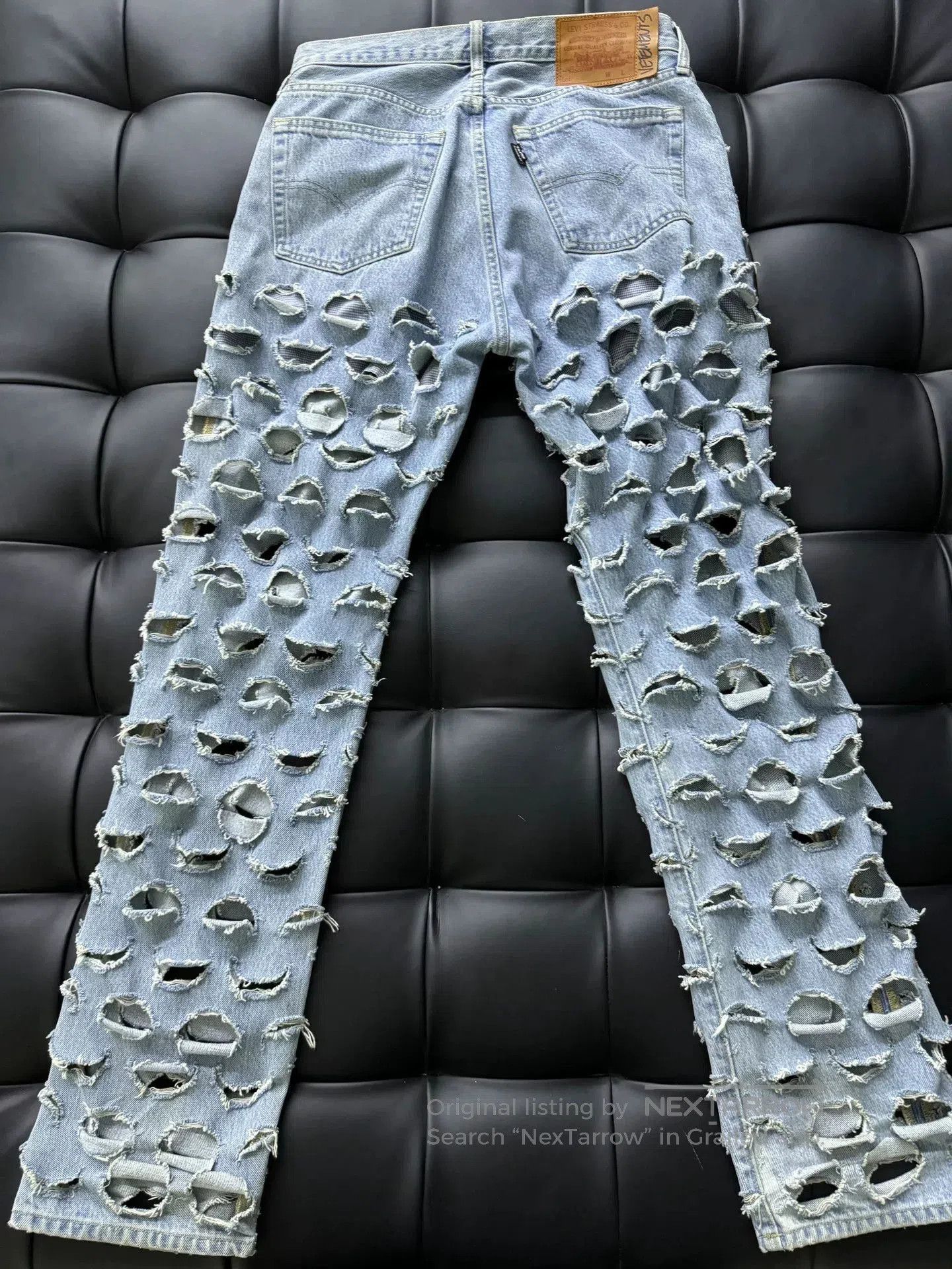 Vetements Vetements Denim with Distressed Details. Size US 28 / EU 44 - 3 Thumbnail