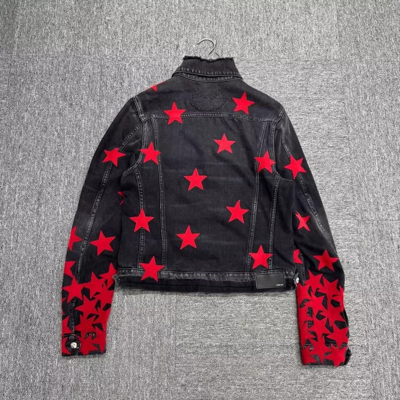 Amiri Amiri starry print full print long sleeve denim Size US M / EU 48-50 / 2 - 5 Thumbnail