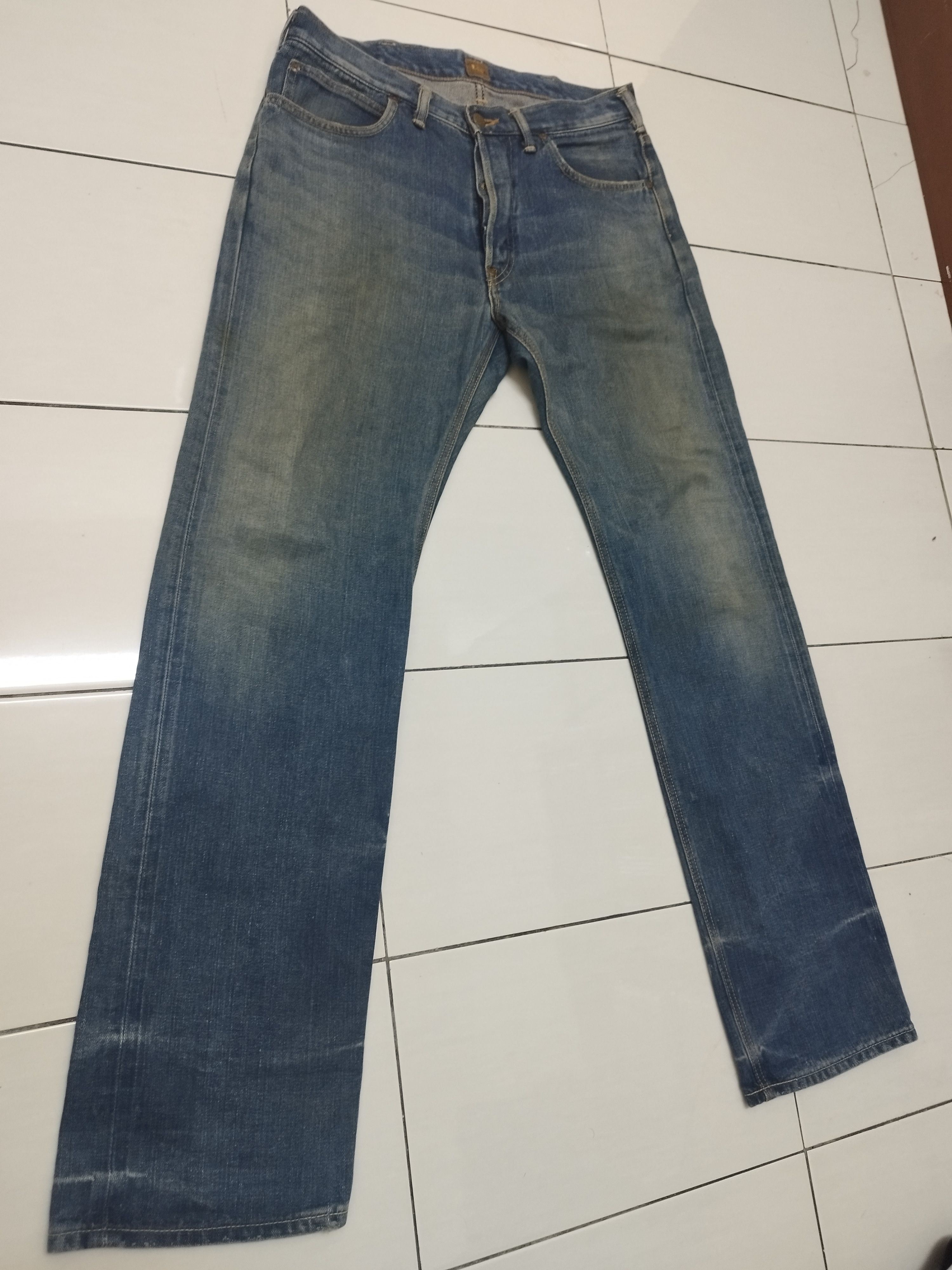 Lee Vintage lee riders button fly half selvedge Size US 34 / EU 50 - 2 Thumbnail