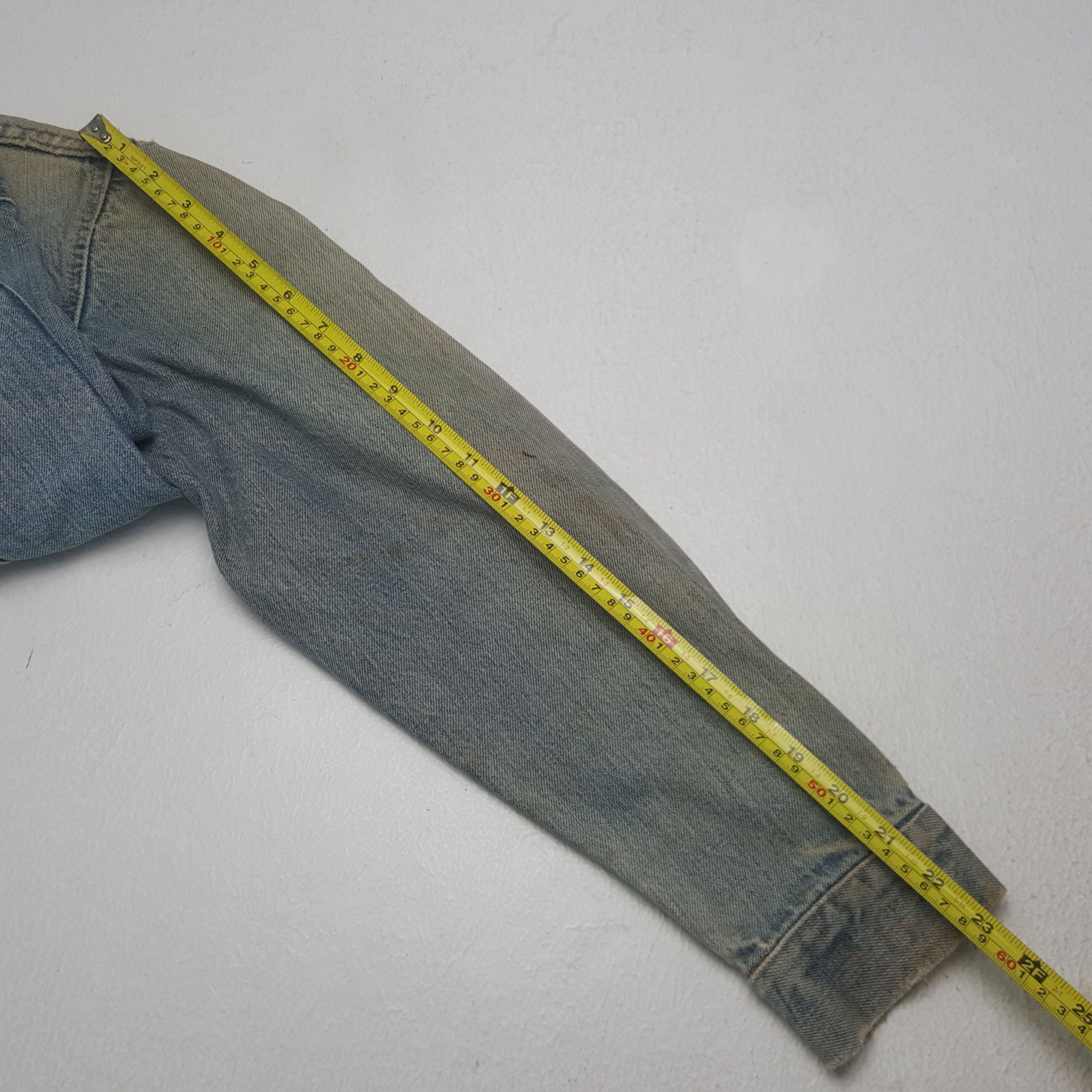 Levi's Vintage Levi's Bikers Denim Jacket Size US XS / EU 42 / 0 - 7 Thumbnail