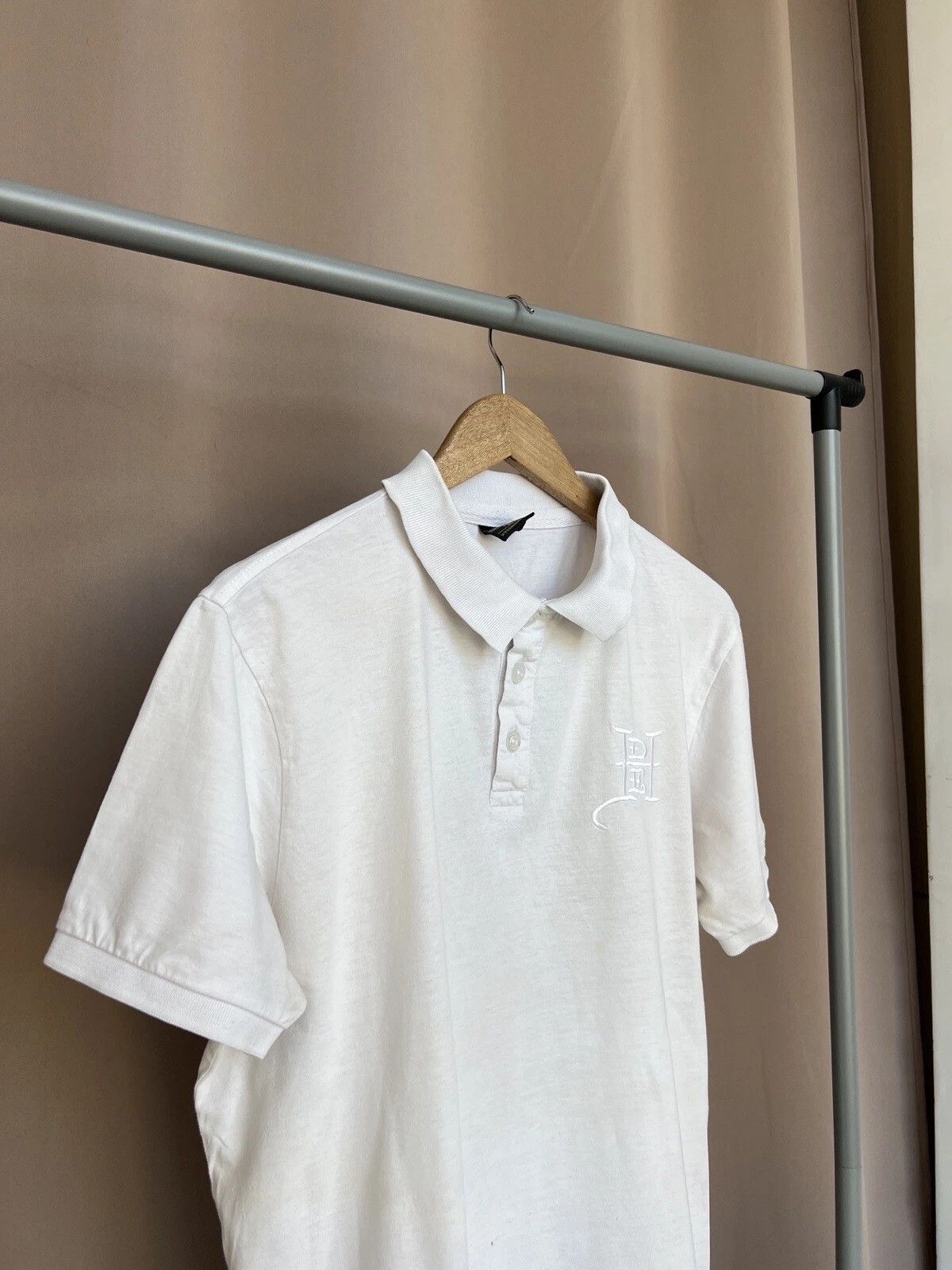 Ed Hardy Ed Hardy Lover Boy Graphic Polo Shirt Mens Size XL/L Size US XL / EU 56 / 4 - 3 Thumbnail