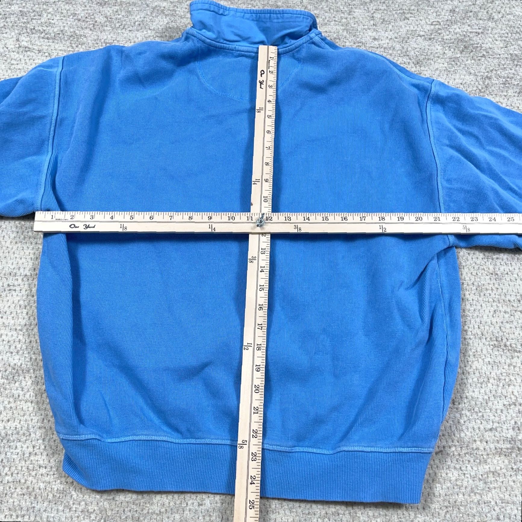 Tommy Bahama Tommy Bahama Sweater Men Large Light Blue Pullover 1/4 Zip Knit Pullover Casual Classic Relaxed Mens Knit-Sweater Blue Size L Size US L / EU 52-54 / 3 - 7 Thumbnail