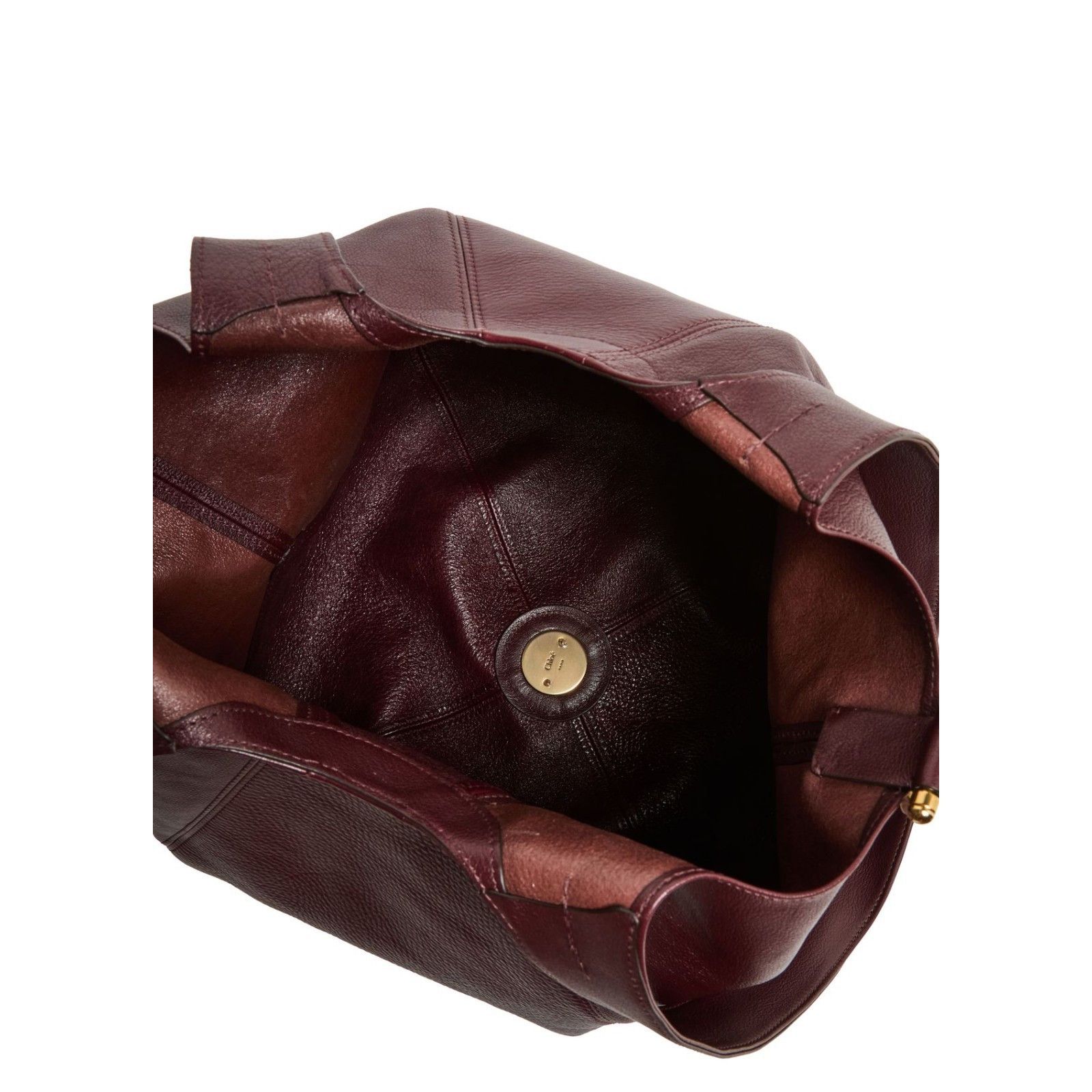 Chloe Chloe Balloon Grenat Leather Shoulder Bag New & Authentic Size ONE SIZE - 4 Thumbnail