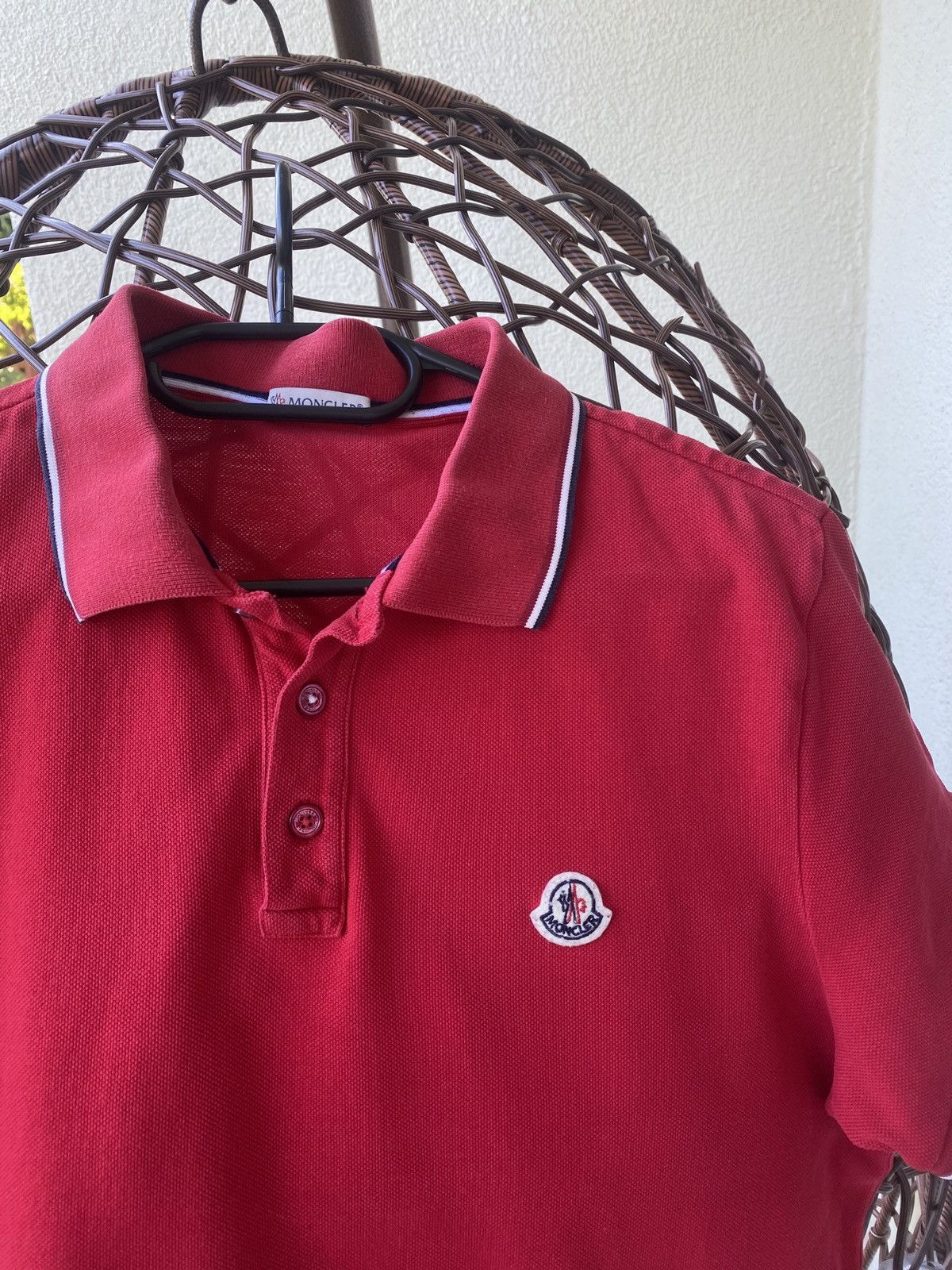 Moncler Moncler hype drip luxury polo shirt Size US L / EU 52-54 / 3 - 8 Thumbnail