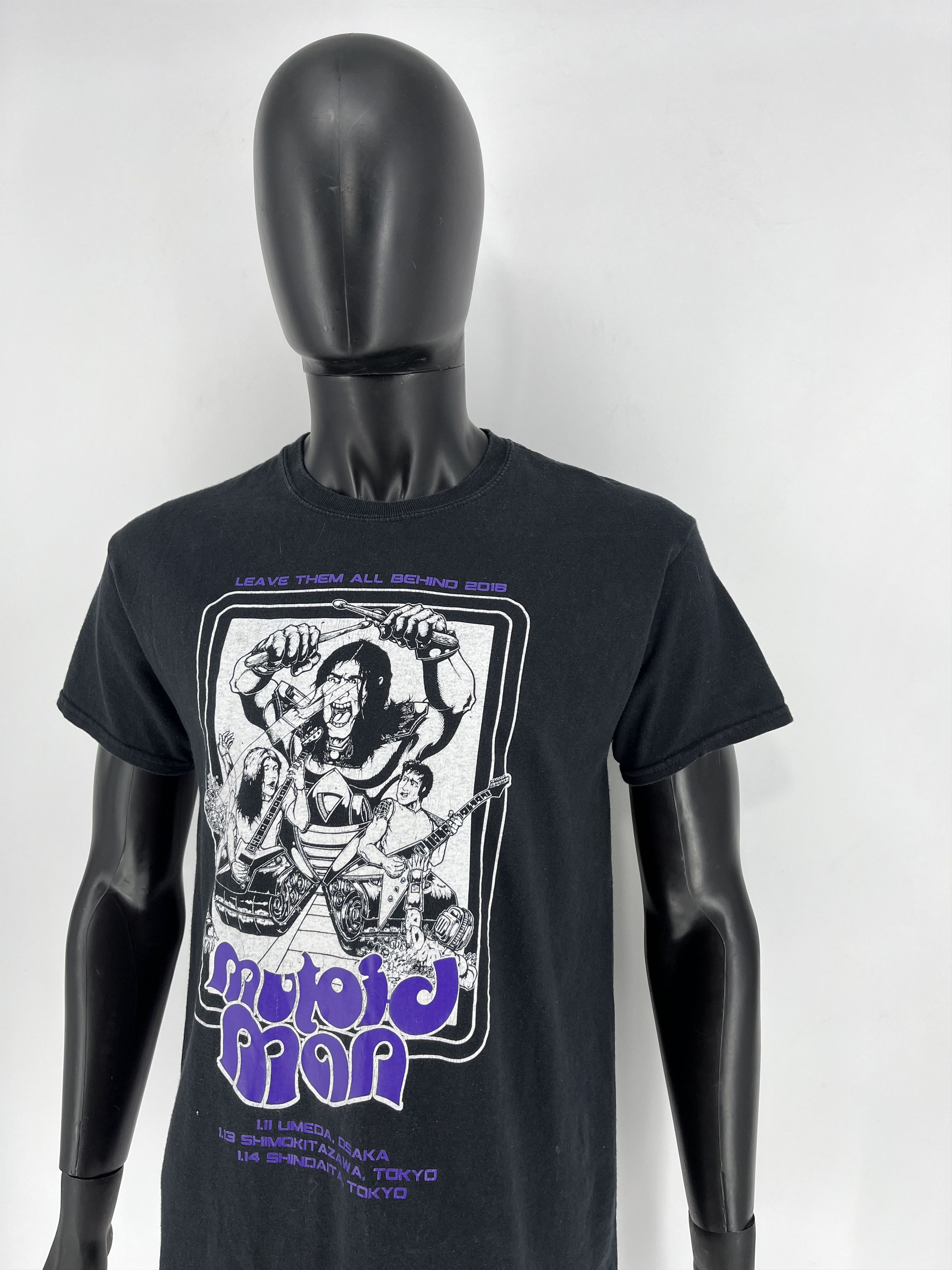 Band Tees × Vintage Vintage Y2K Mutoid Man Japan 2018 Progressive Metal T-Shirt Size US M / EU 48-50 / 2 - 4 Thumbnail