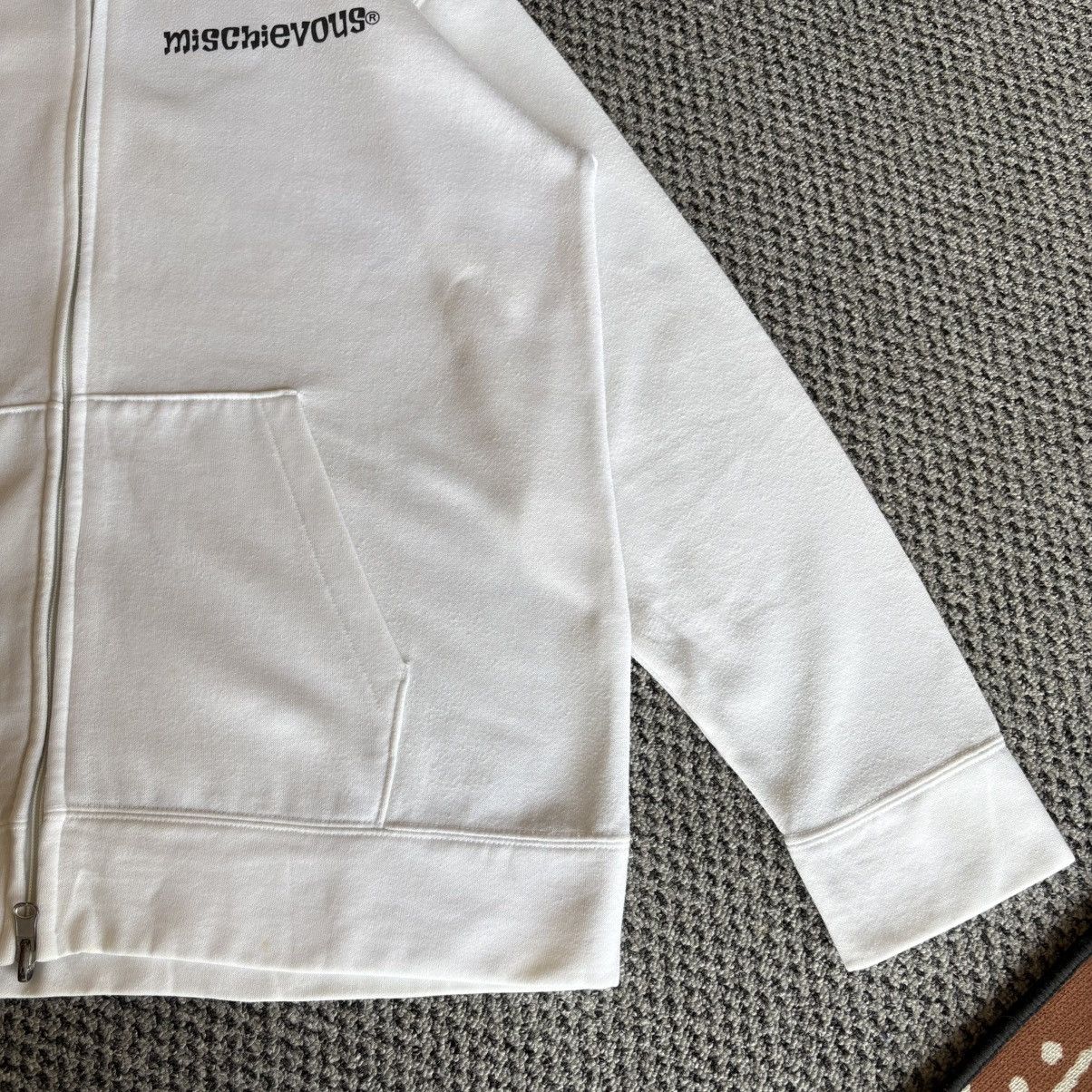 Japanese Brand Mischievous White Graphic Print Sweaters Size US L / EU 52-54 / 3 - 6 Thumbnail