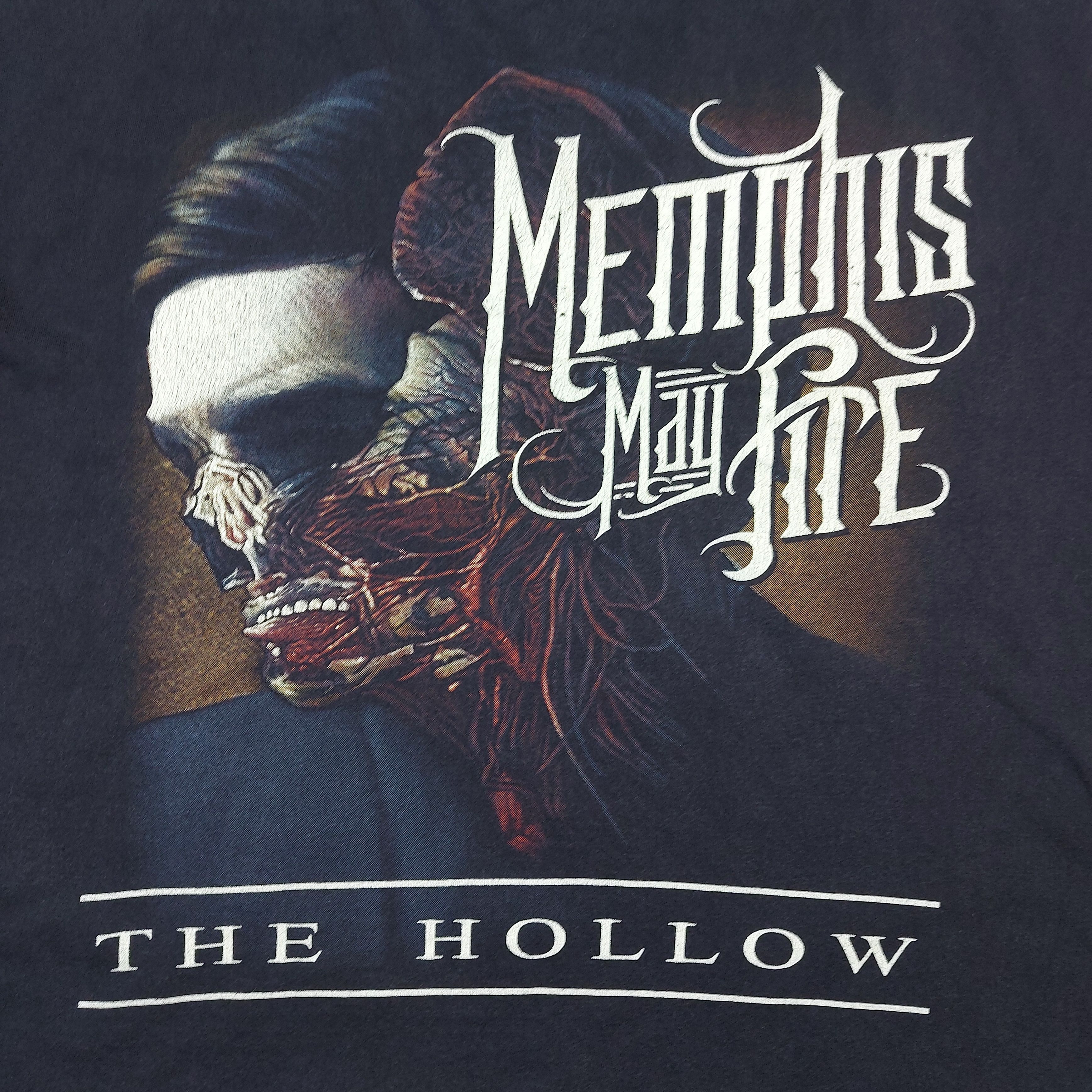 Band Tees 2011 Memphis May Fire Band The Hollow Metalcore Bootleg TEE Size US XL / EU 56 / 4 - 4 Thumbnail