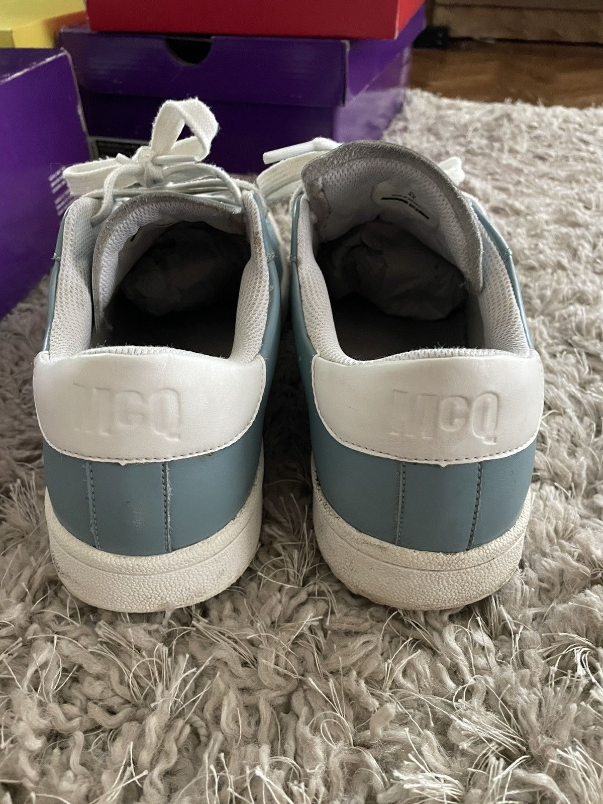 Alexander McQueen Alexander Mcqueen Low Top MCQ Sneakers Size US 11 / EU 44 - 6 Thumbnail