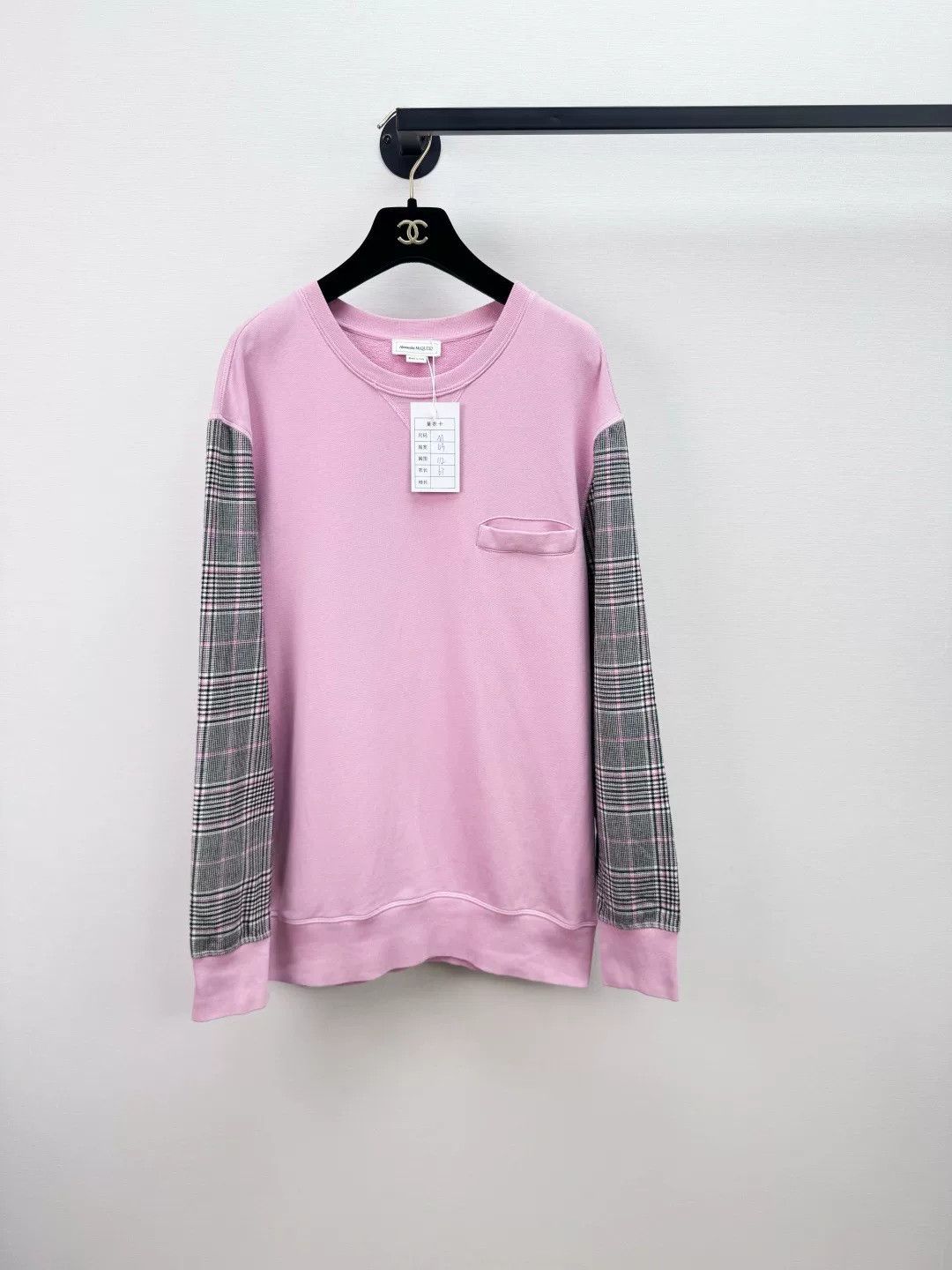 Alexander McQueen Alexander McQueen Pink Sweatshirt Size M / US 6-8 / IT 42-44 - 1 Thumbnail