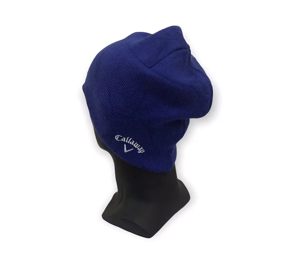 Callaway × Vintage Callaway Plain Beanie Hat Size ONE SIZE - 3 Thumbnail