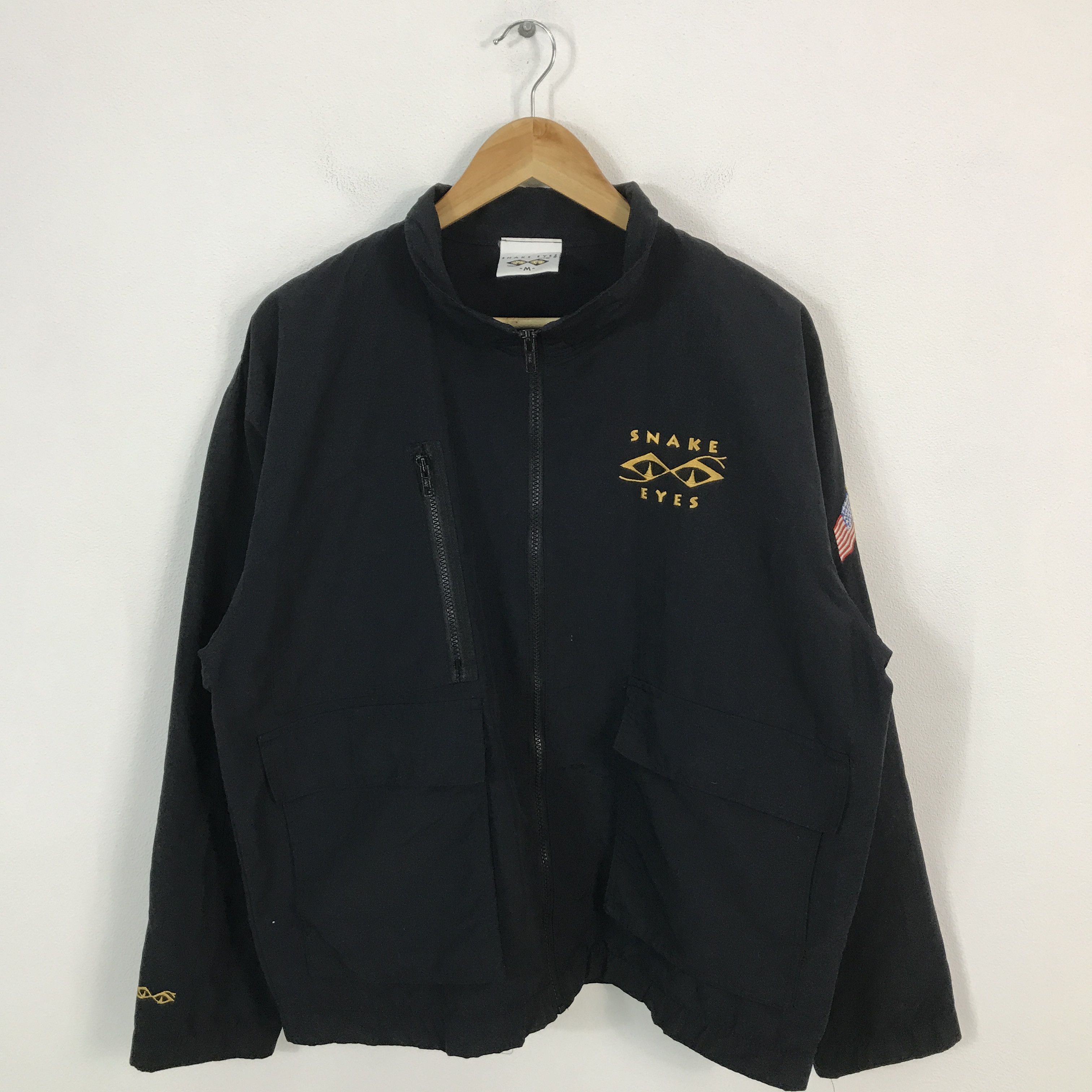 Japanese Brand × Vintage Snake Eyes Made In USA Zipper jacket Size US M / EU 48-50 / 2 - 2 Thumbnail