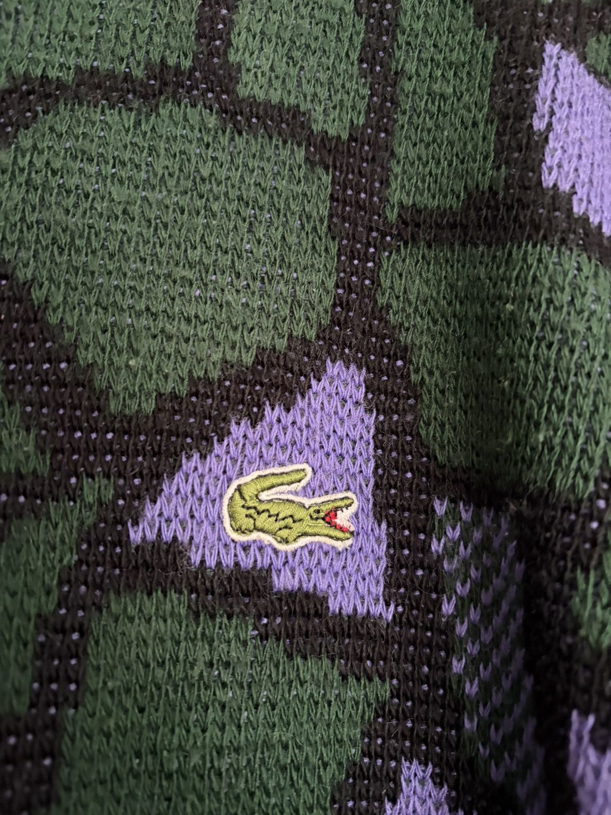 Lacoste Vintage Lacoste Chemise sweater Size US XL / EU 56 / 4 - 3 Thumbnail