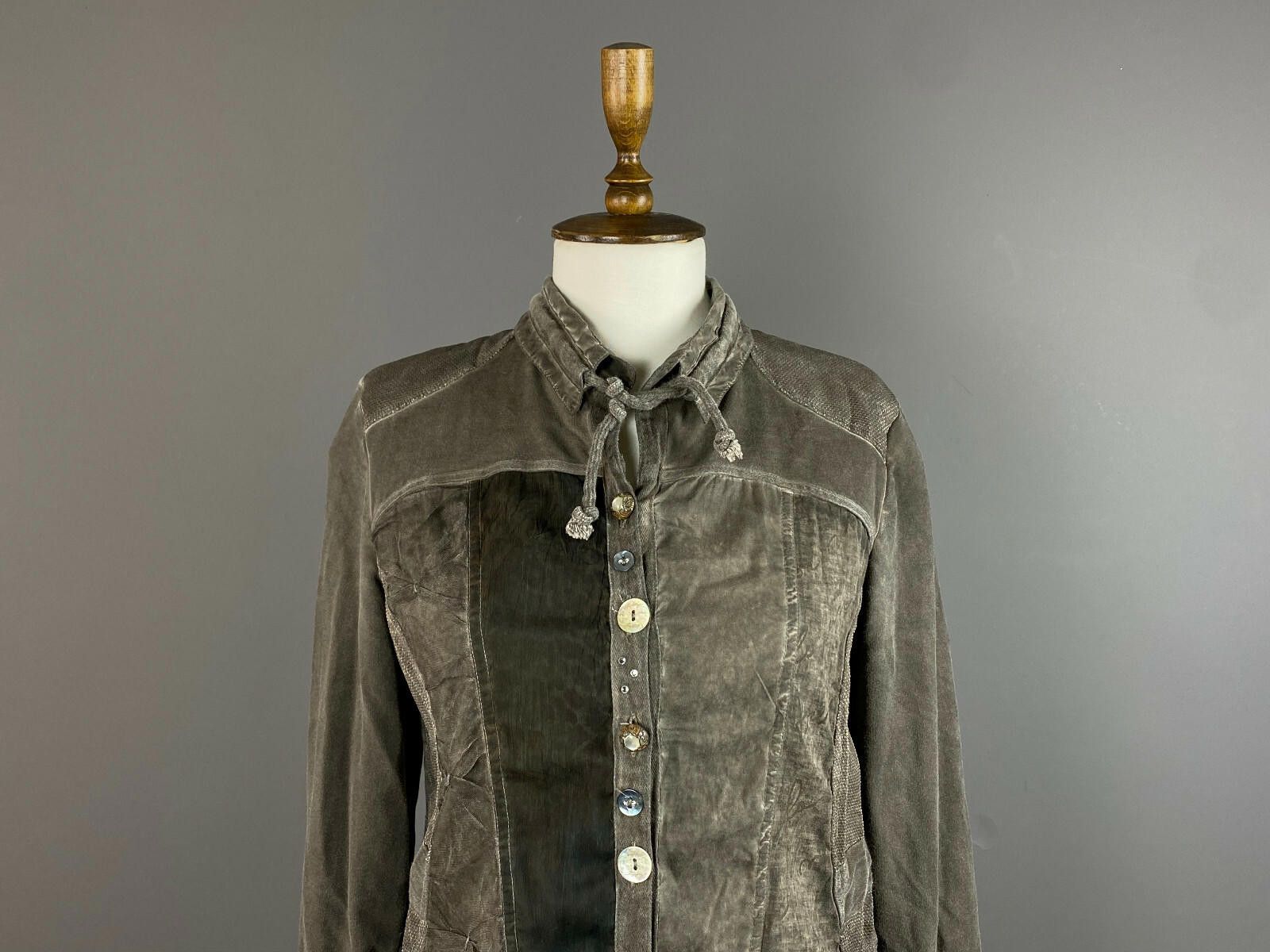Ellesse Elly By Elisa Cavaletti Designer Grey Jacket Size S / 1 Size S / US 4 / IT 40 - 2 Thumbnail