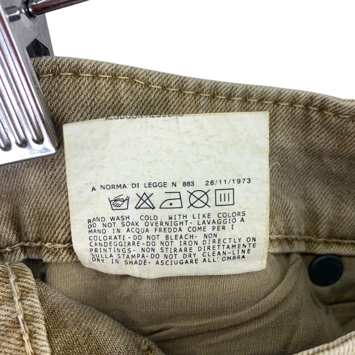 Designer × John Galliano JOHN GALLIANO newspaper printed goes jogging designer jeans Size US 31 - 24 Thumbnail