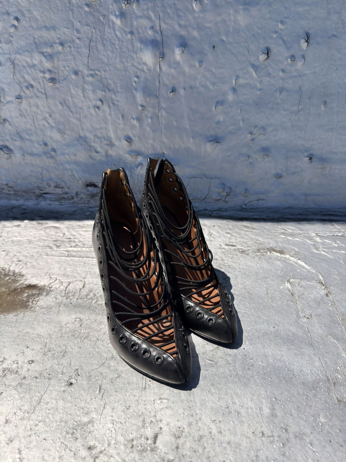 Givenchy Givenchy lace-up Cage Heels Size US 6 / IT 36 - 1 Thumbnail