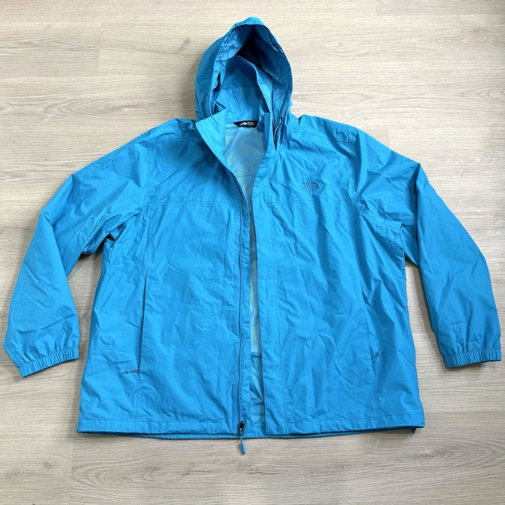The North Face The North Face Resolve 2 Jacket Men's Full Zip Meridian Blue 3XL Dryvent Rain Jacket Size US XXL / EU 58 / 5 - 2 Thumbnail