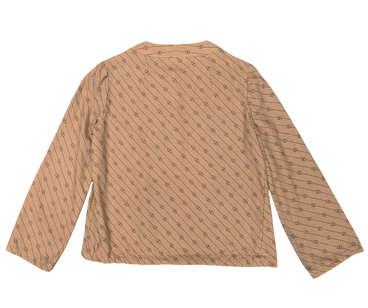 Gucci × Vintage Vintage Blouse 70's Gucci Size M / US 6-8 / IT 42-44 - 4 Thumbnail