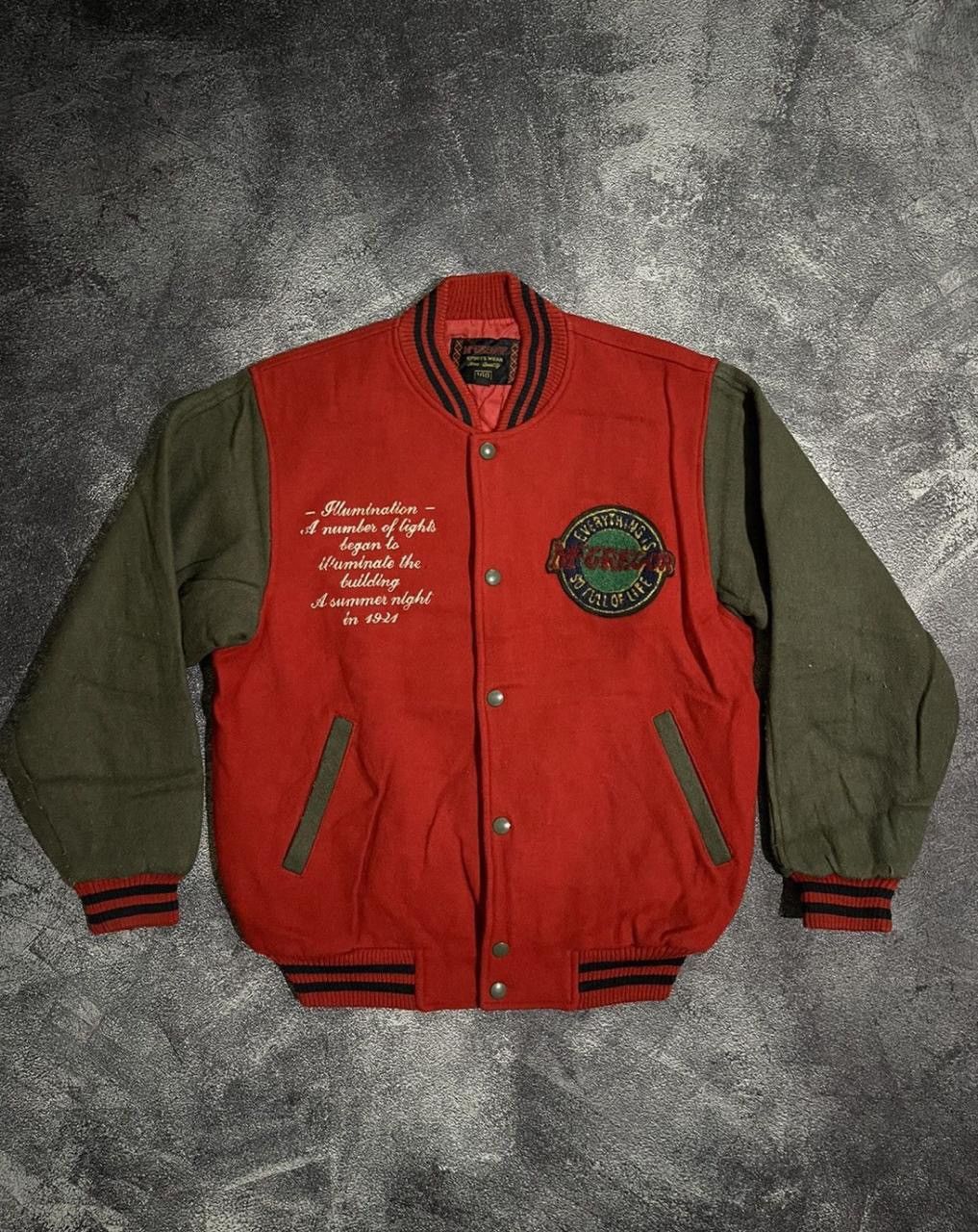 McGregor × Vintage Vintage 90s Mcgregor Varsity Wool Jacket Size US M / EU 48-50 / 2 - 1 Thumbnail