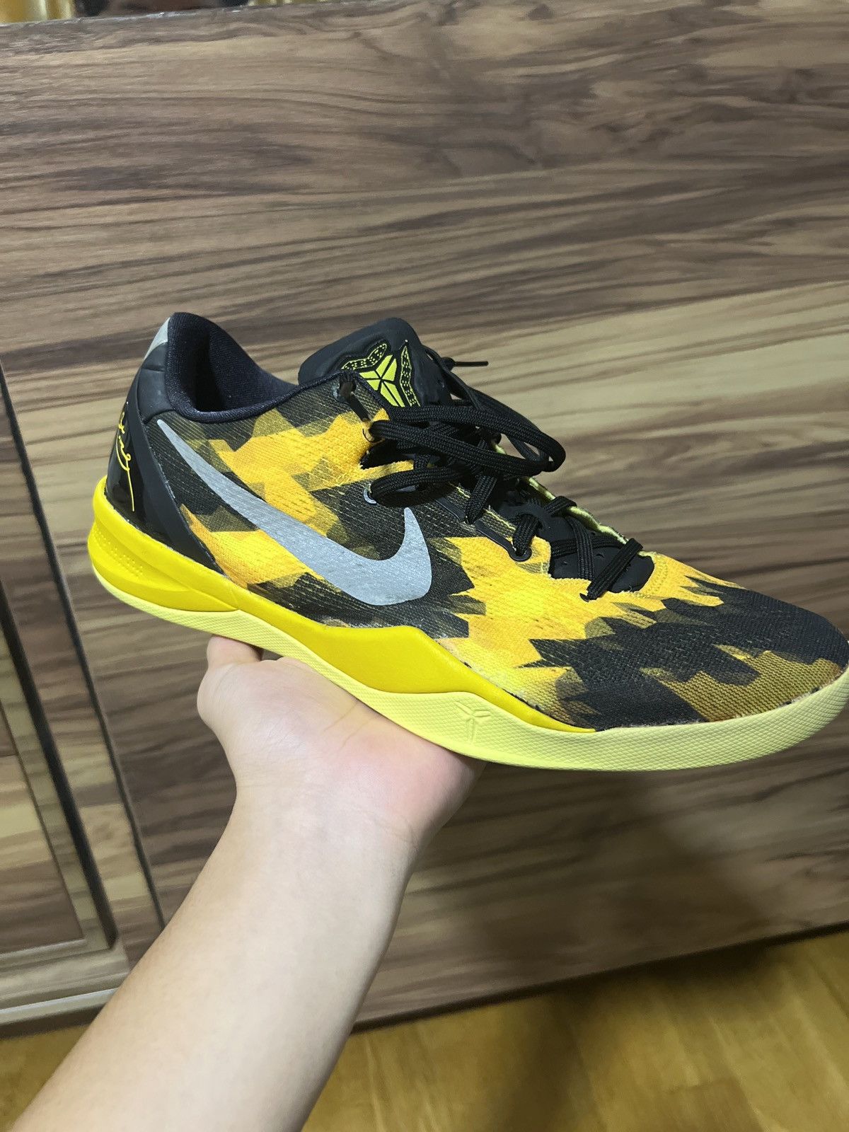 Nike Kobe 8 system sulfur mens on sale size 12