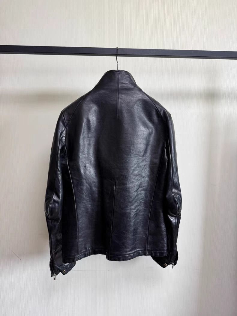 Carol Christian Poell Carol Christian Poell LM/2599 Leather Jacket with Q8 Size US L / EU 52-54 / 3 - 8 Thumbnail