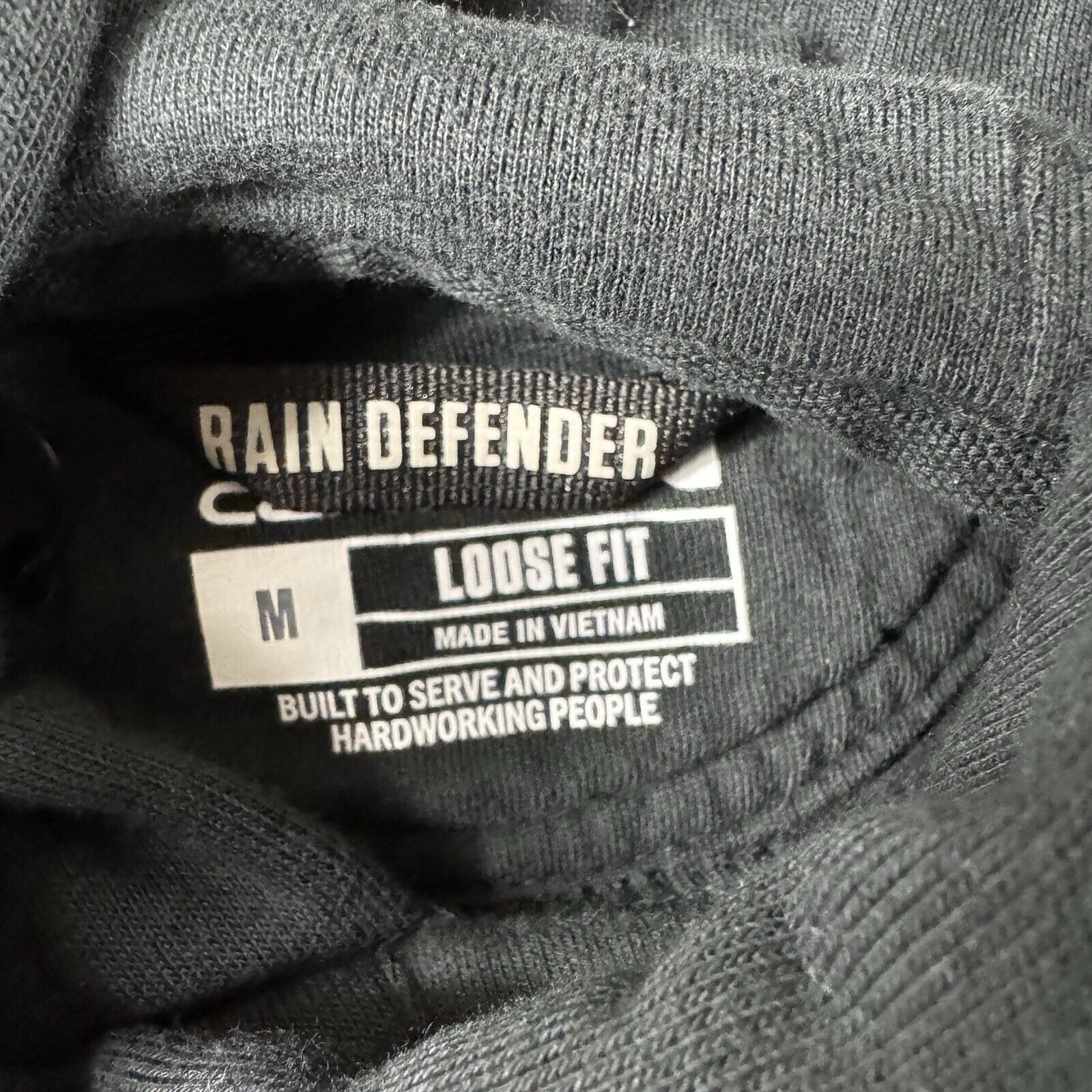 Carhartt Carhartt Hoodie Mens Medium Black Loose Fit Rain Defender Size US M / EU 48-50 / 2 - 2 Thumbnail