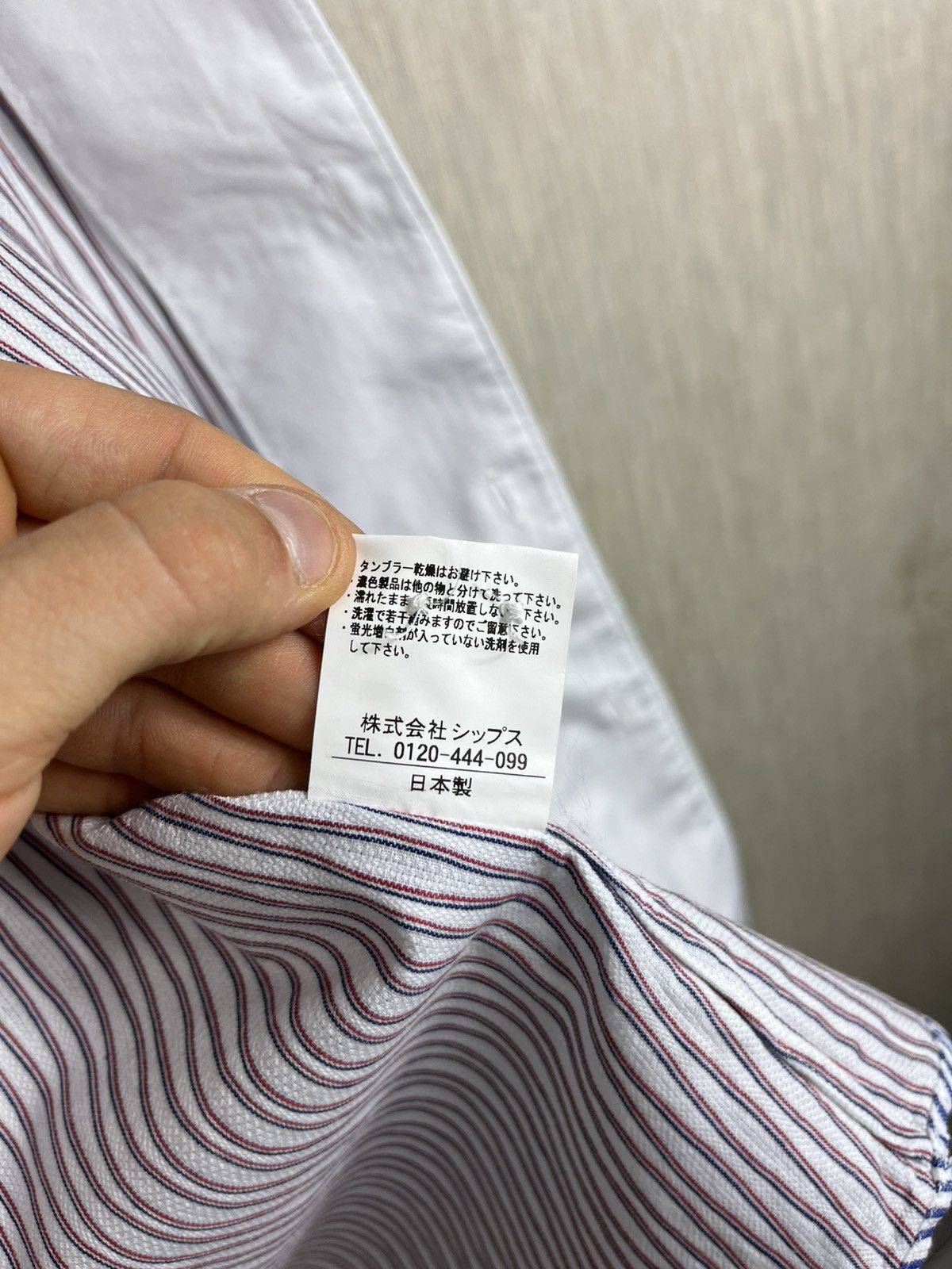 SHIPS SHIPS striped classic japanese shirt Japan waves Size US L / EU 52-54 / 3 - 17 Thumbnail