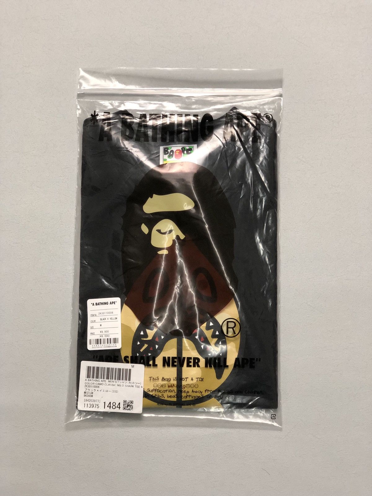 Bape Color Camo Classic Milo Shark Tee Size US M / EU 48-50 / 2 - 14 Thumbnail