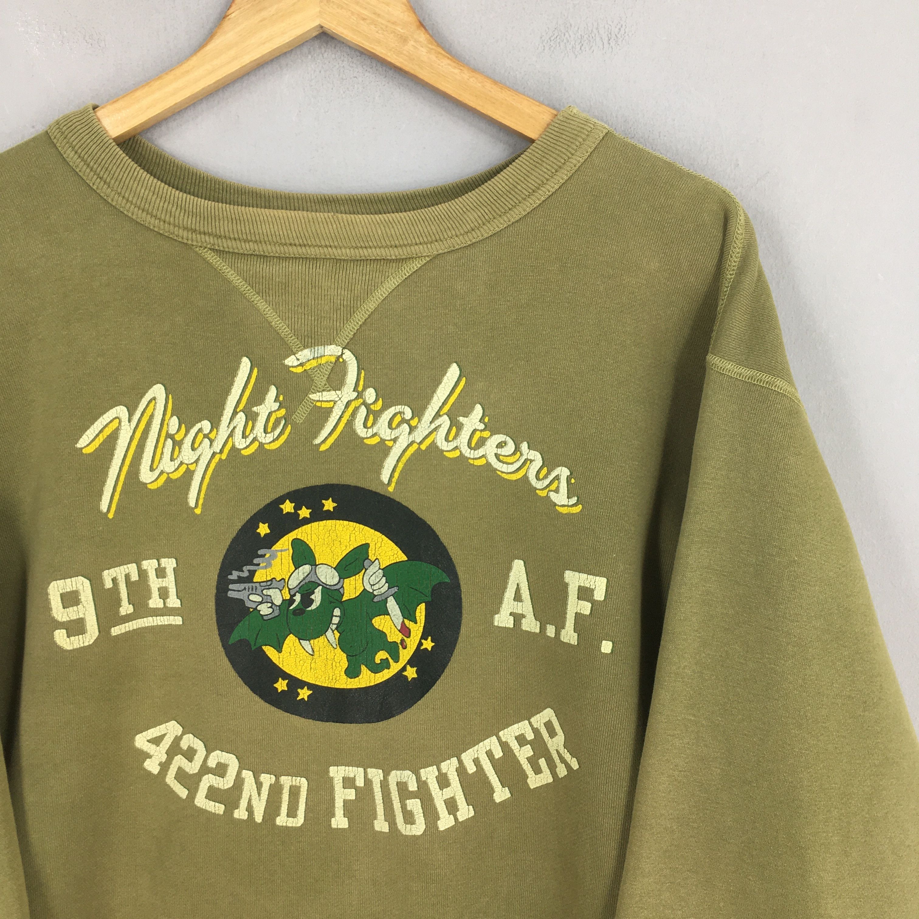 Buzz Rickson's × Japanese Brand Vintage 90's Buzz Rickson Japan Sweatshirt Medium Size US M / EU 48-50 / 2 - 2 Thumbnail