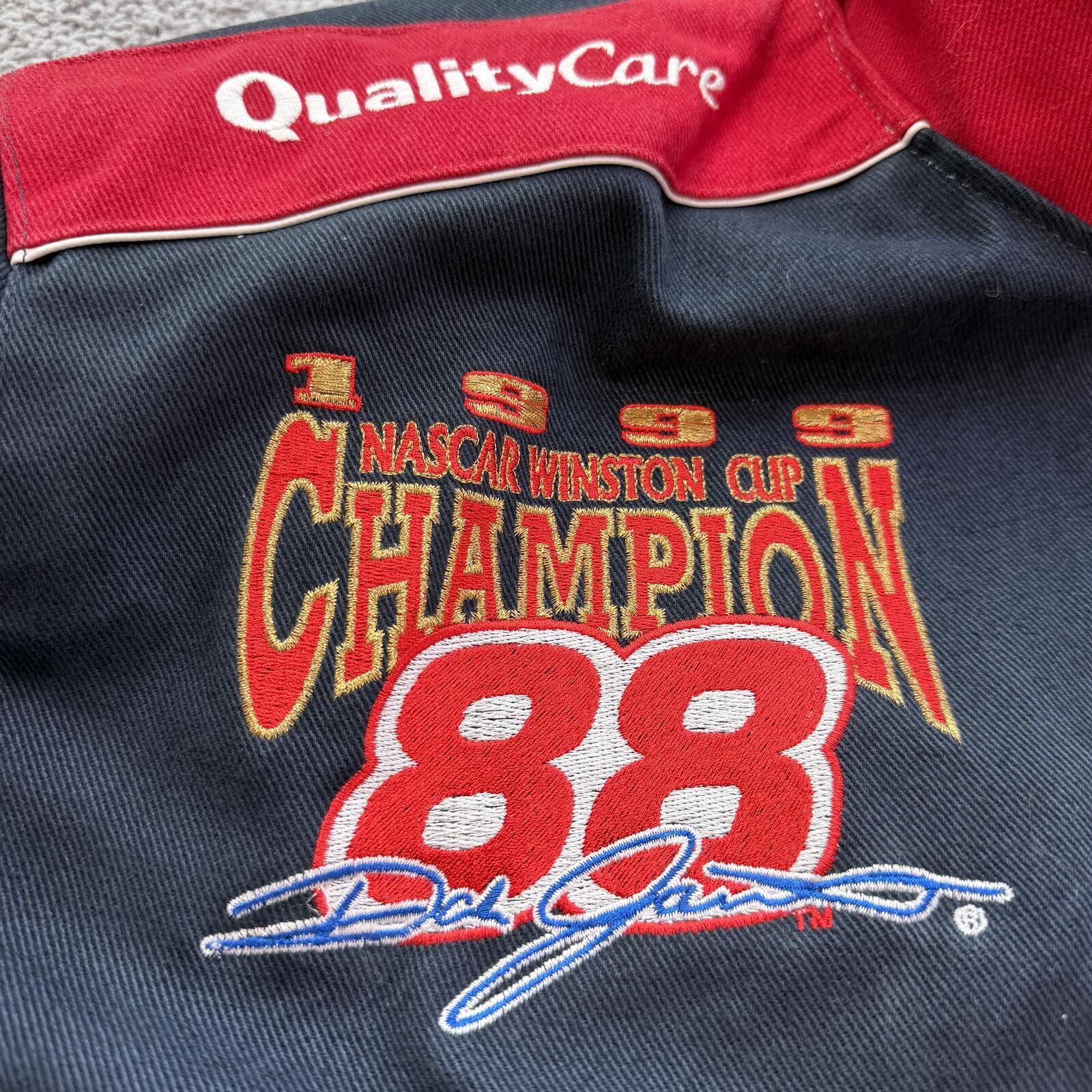 JH Design Vintage 1999 Dale Jarrett 88 NASCAR Winston Racing Jacket L Size US L / EU 52-54 / 3 - 12 Thumbnail