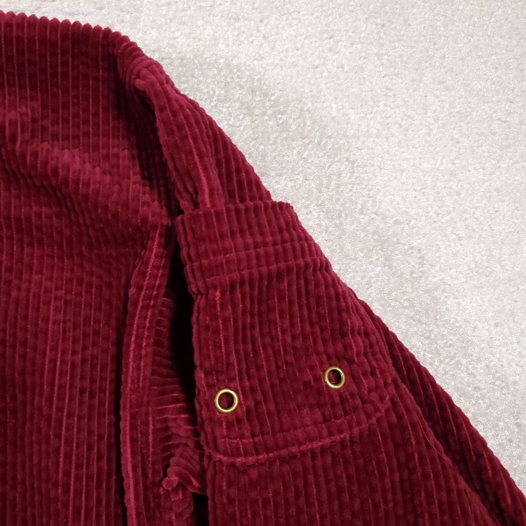 Vintage VINTAGE Christopher & Banks Corduroy Jacket SweatER Women M Christmas Red Embroidered Basic Jacket 90s Womens Size M / US 6-8 / IT 42-44 - 4 Thumbnail