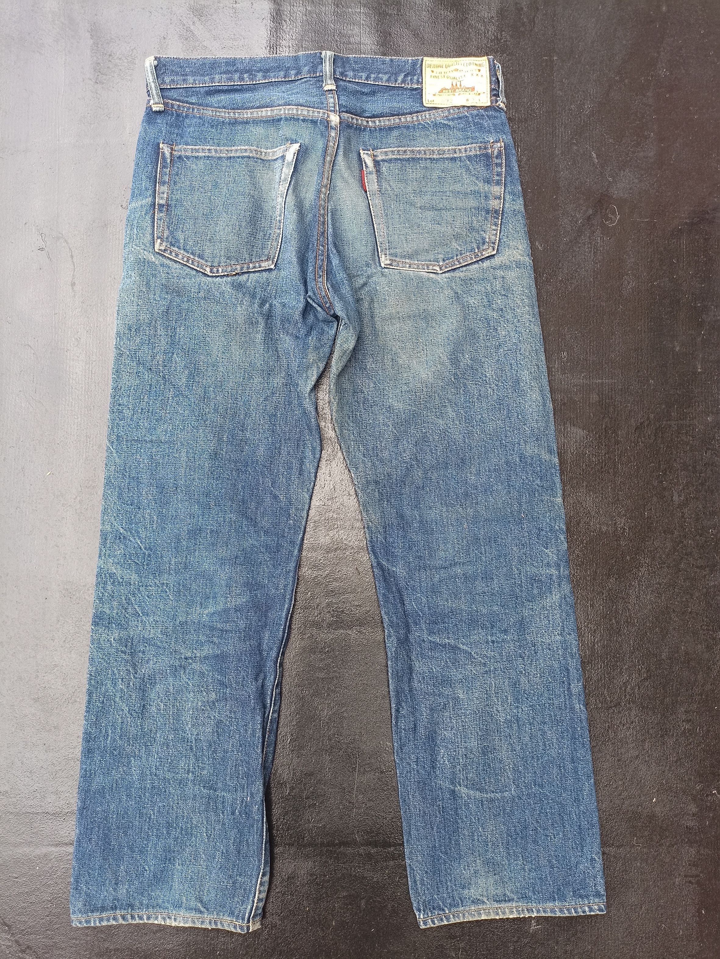 Denime 🔥 Vintage 90s Vtg Denime jeans limited edition 092 selvedge Size US 31 - 5 Thumbnail