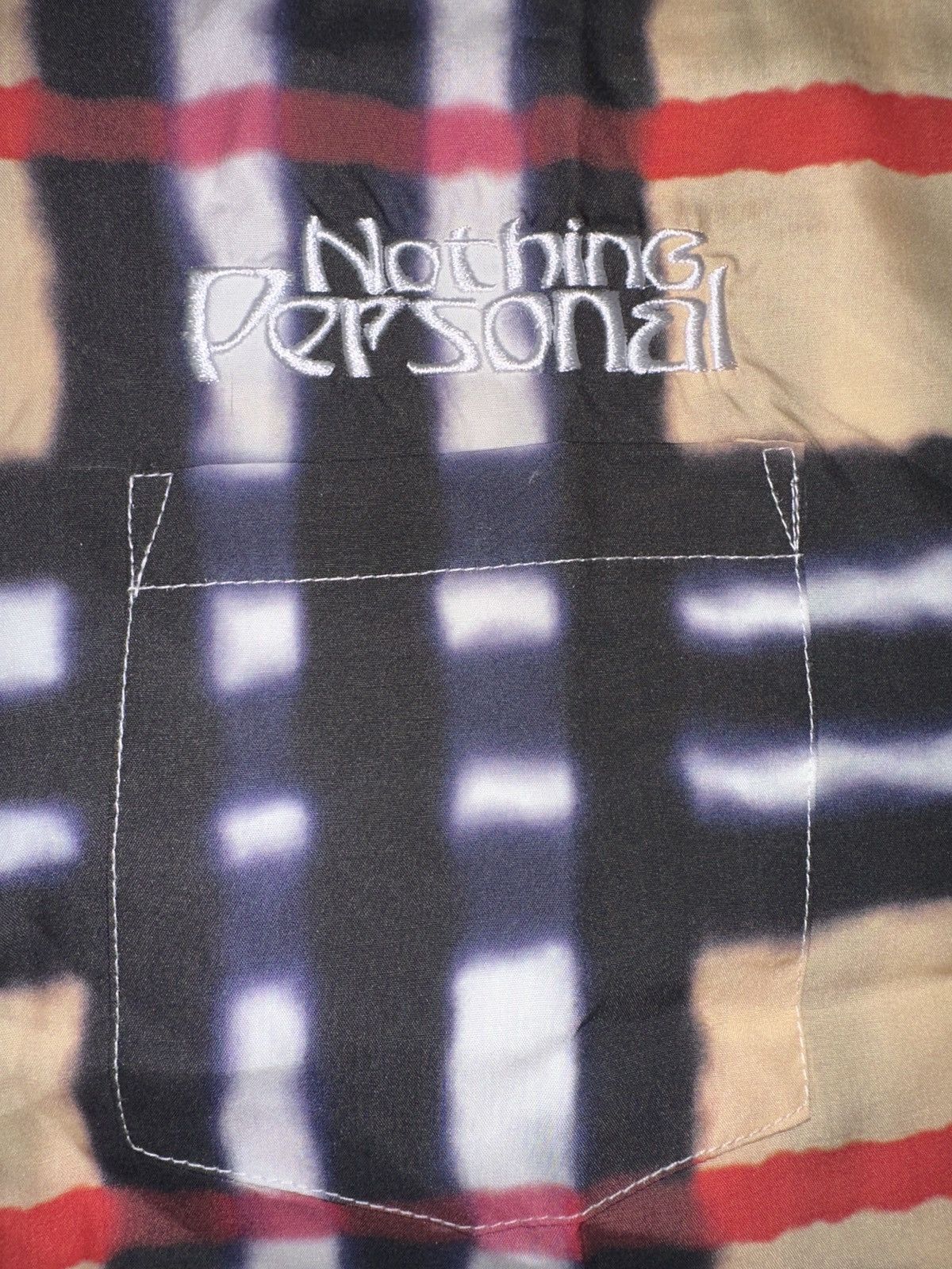 Other Nothing Personal Blurrberry button up tee Size US S / EU 44-46 / 1 - 3 Thumbnail