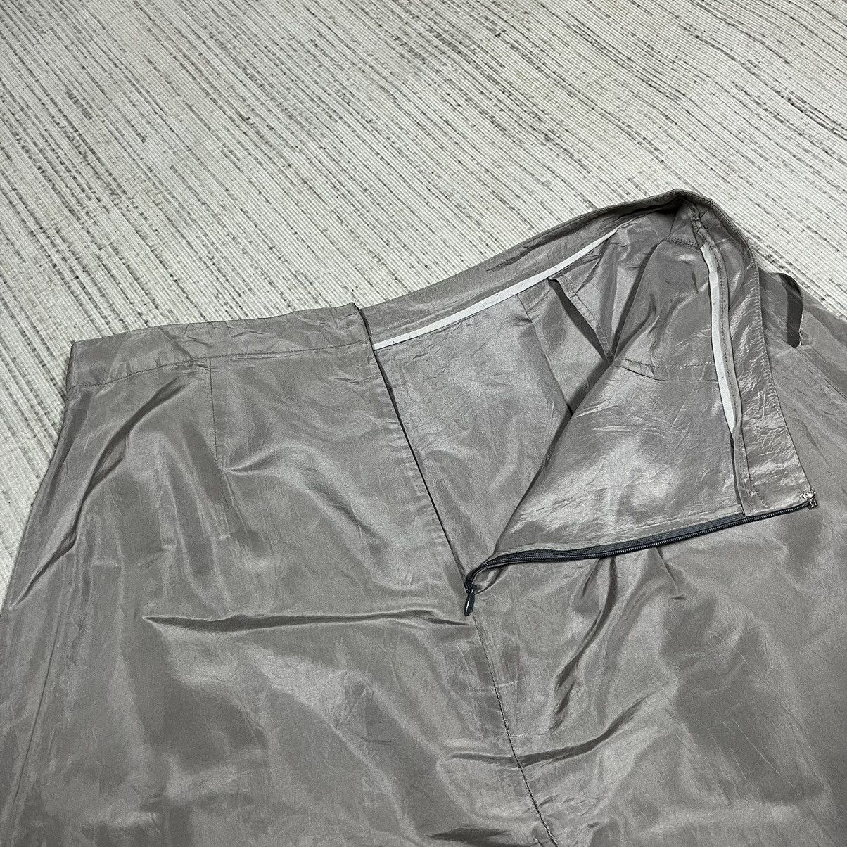 Jil Sander a37 Jil Sander Navy Silk Skirt Size 33" - 10 Thumbnail