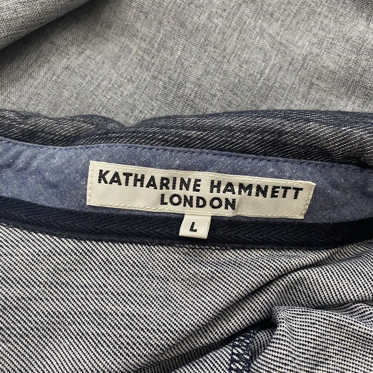 Katharine Hamnett London KATHARINE HAMNETT LONDON Denim Buttons Up Shirt Size US L / EU 52-54 / 3 - 4 Thumbnail