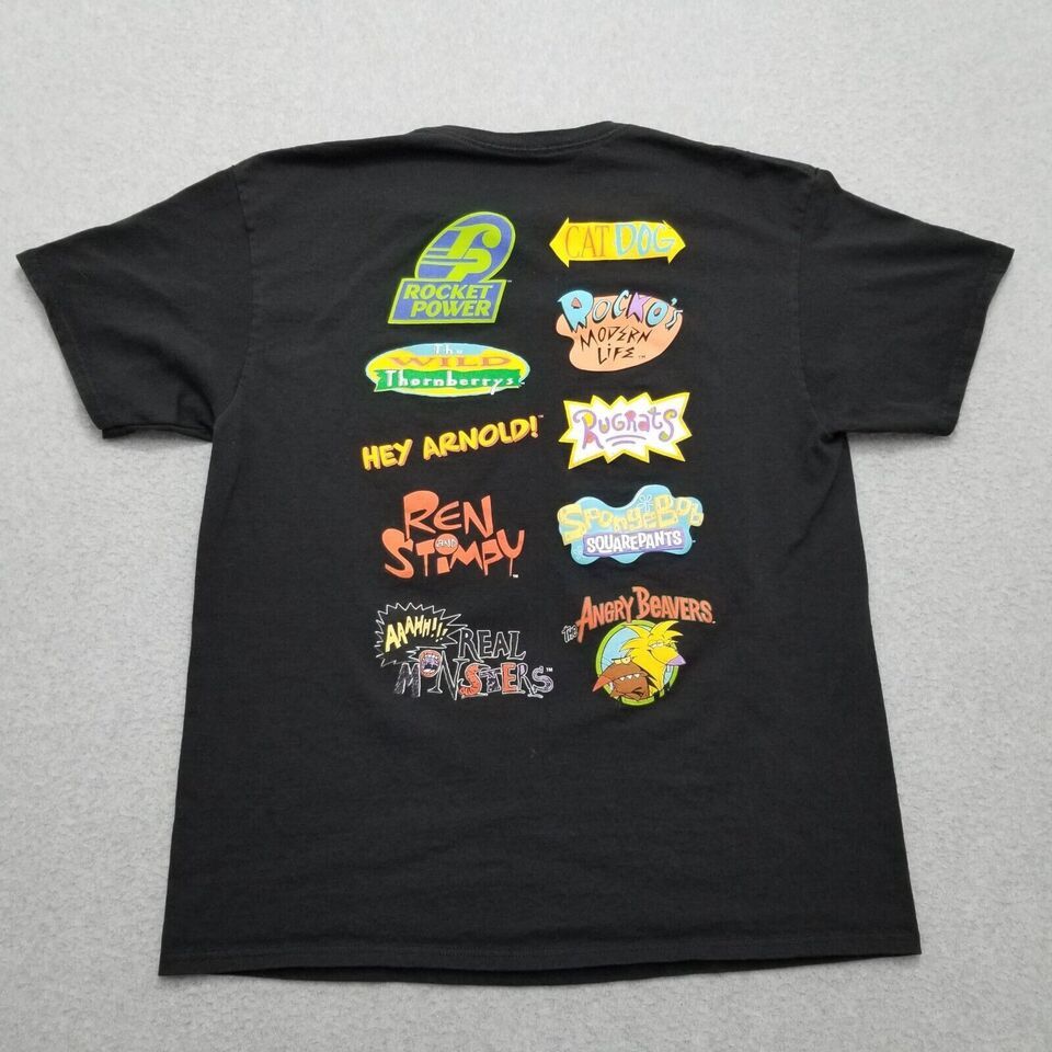 Nickelodeon Nickelodeon Shirt Mens Large Short Sleeve Round Neck Cotton Size US L / EU 52-54 / 3 - 10 Thumbnail