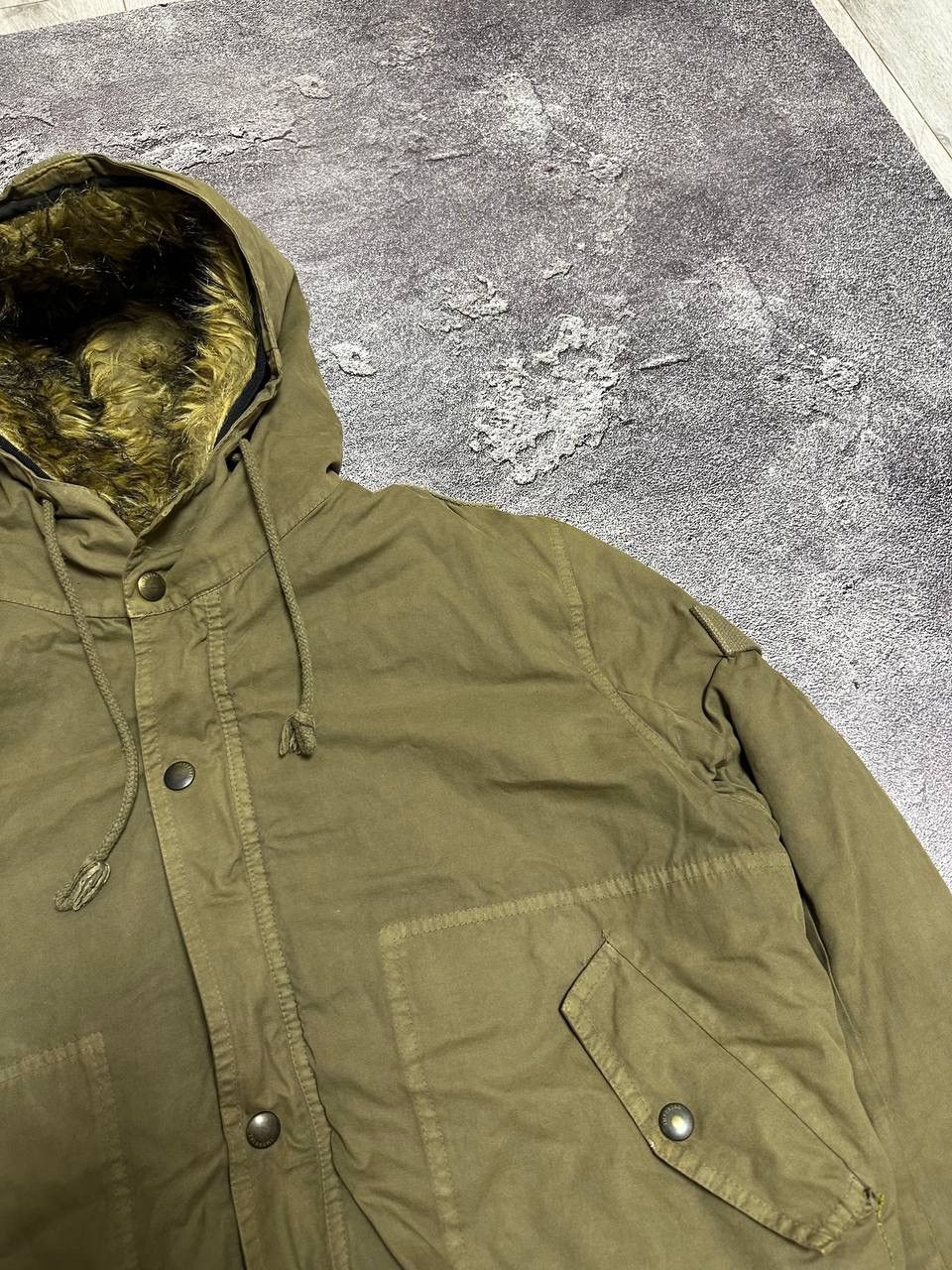 If Six Was Nine × Vintage Avantgarde faded faux fur bomber jacket , vintage, japanese Size XL / US 12-14 / IT 48-50 - 5 Thumbnail