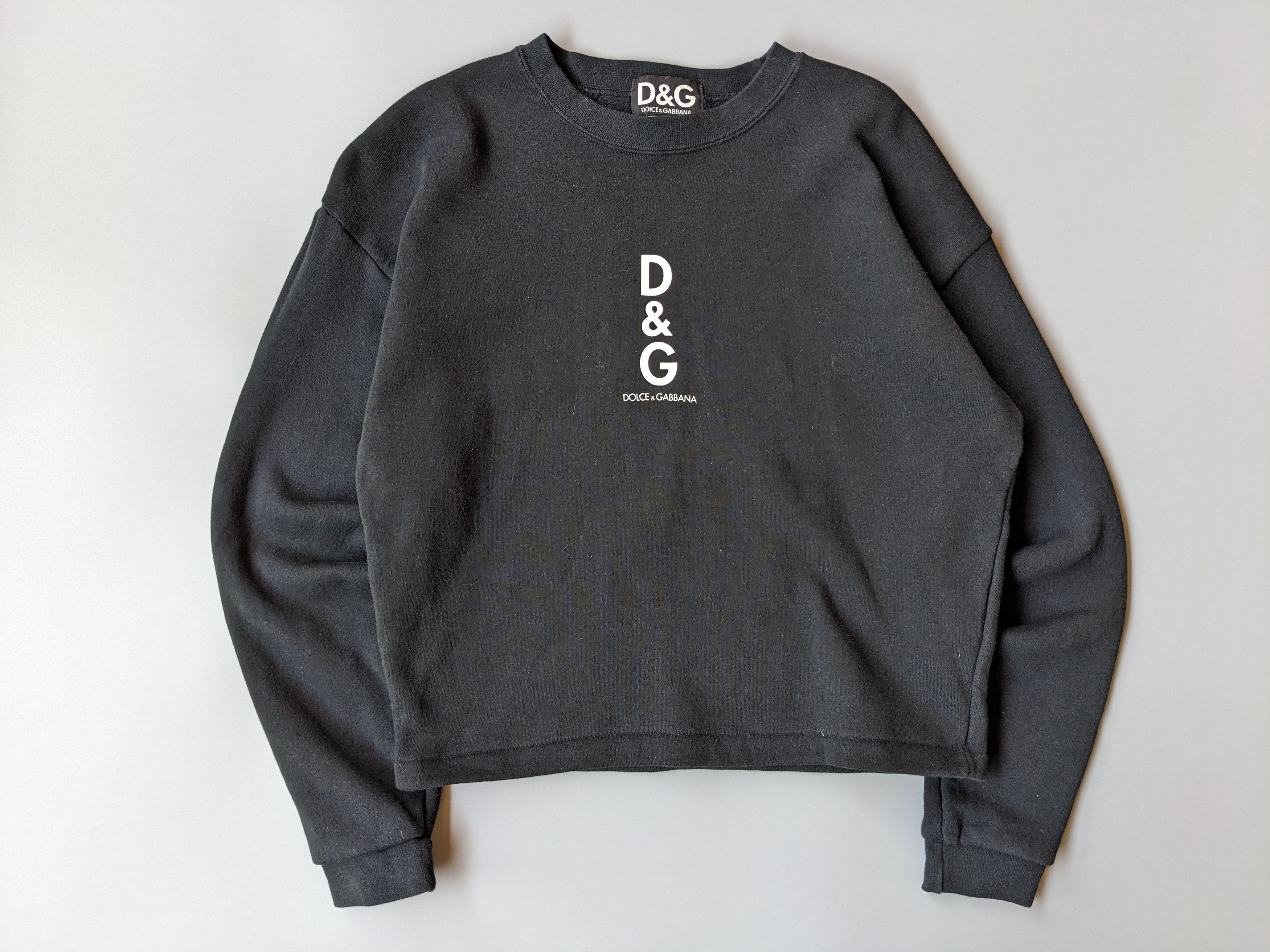 Dolce & Gabbana Dolce & Gabbana crop sweatshirt Size XXS / US 00 / IT 34 - 1 Thumbnail