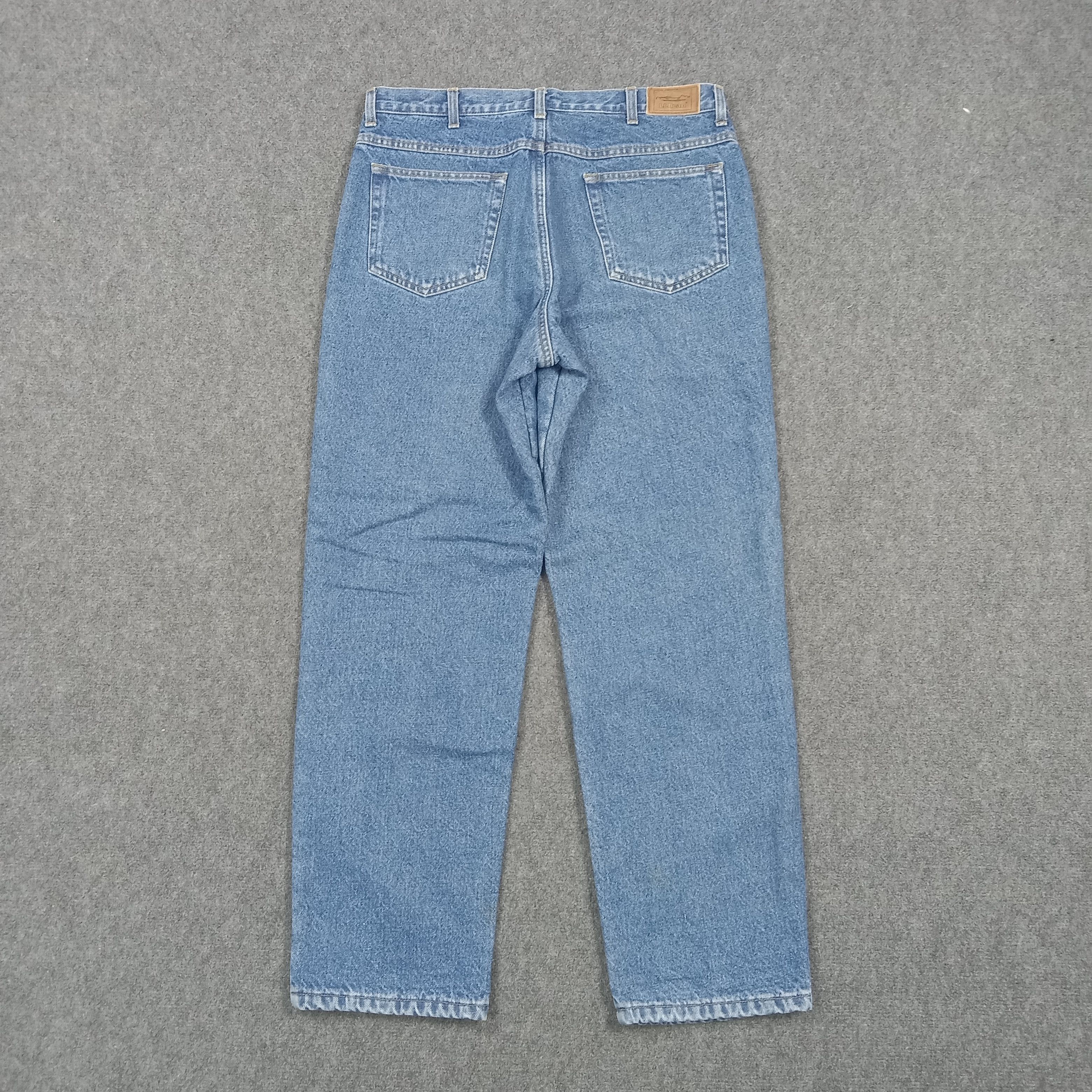 L.L. Bean L.L. Bean American Outdoor Fleece Lined Denim Jeans C280N1 Size US 33 - 5 Thumbnail