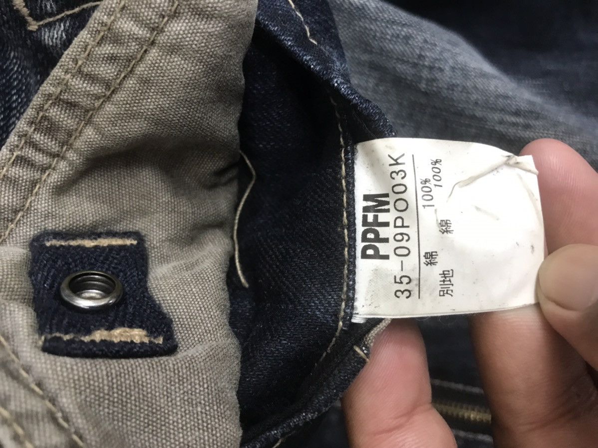 PPFM PPFM Very Rare Archival Skinny Jeans Cool Zipper F631 Size US 32 / EU 48 - 16 Thumbnail
