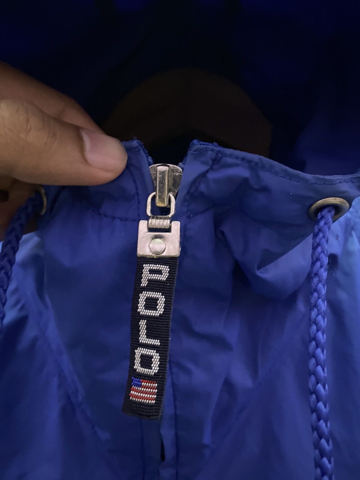 Polo Ralph Lauren × Ralph Lauren × Vintage Vintage 90s Polo Sport Spell Out Jacket Size US L / EU 52-54 / 3 - 8 Thumbnail