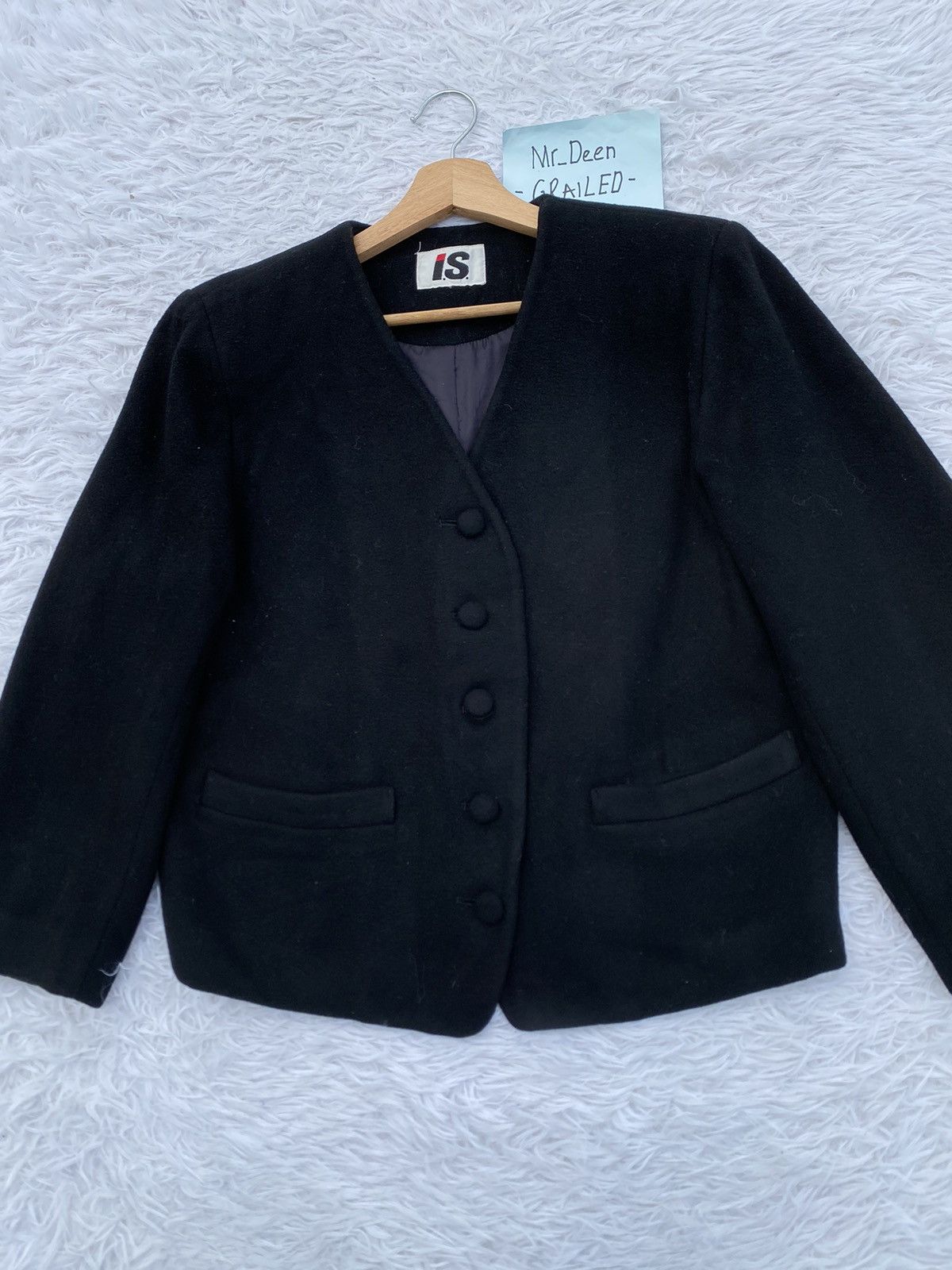 Issey Miyake Rare Vintage 80s Issey Miyake Wool Bazer /Jacket Size US M / EU 48-50 / 2 - 6 Thumbnail