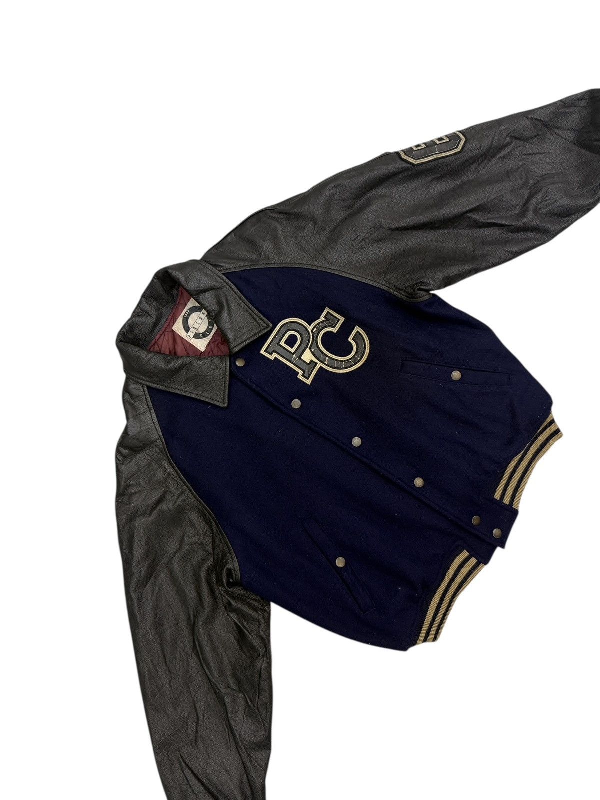 Vintage Vintage 80s Persons Club staff varsity jacket Size US M / EU 48-50 / 2 - 3 Thumbnail