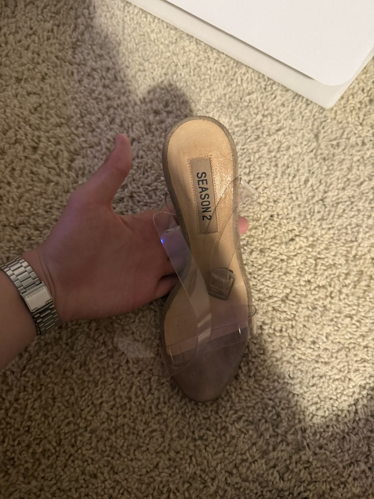 Yeezy YEEZY Season 2 Transparent Strap Sandals Size US 6 / IT 36 - 3 Thumbnail