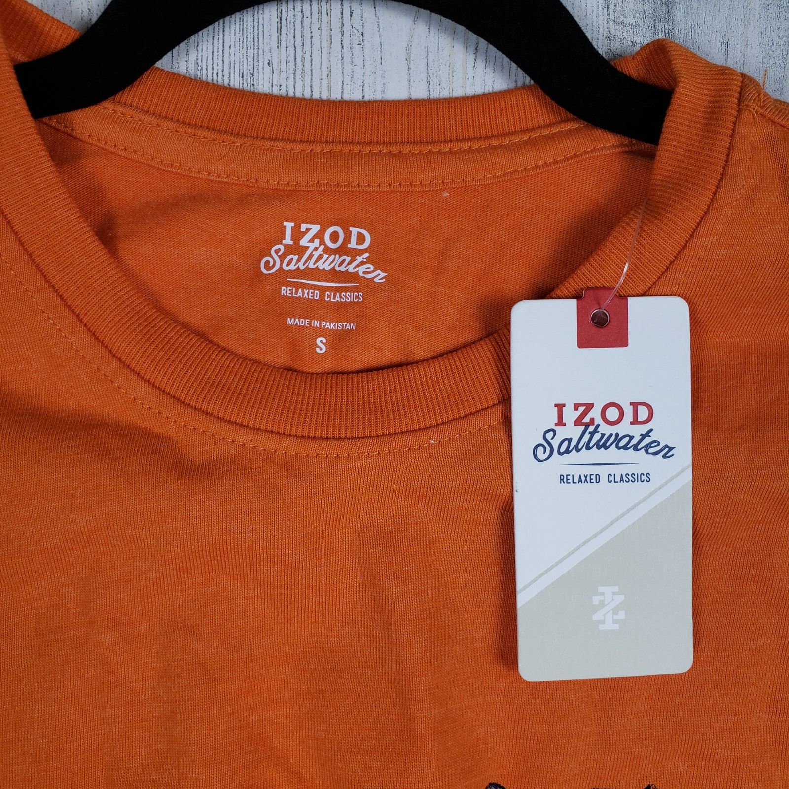 Izod NWT Izod Saltwater Orange Jeep Long Sleeve Tee Size Small Size US S / EU 44-46 / 1 - 5 Thumbnail