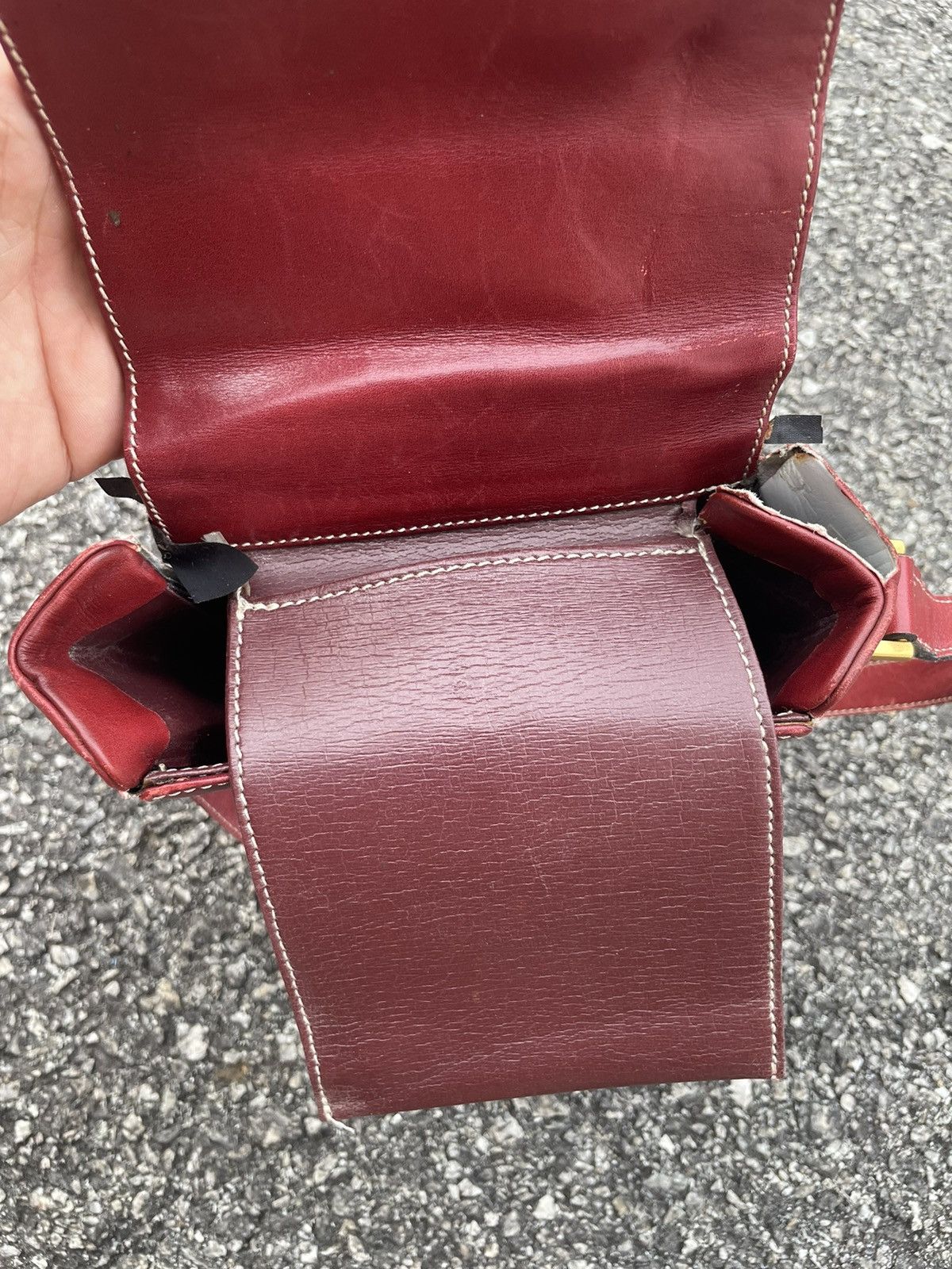 Dior Vintage Christian Dior Sling Bag Leather Size ONE SIZE - 8 Thumbnail